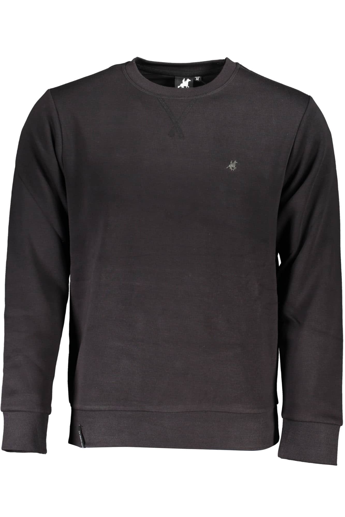 US Grand hombre azul con cremallera sudadera
