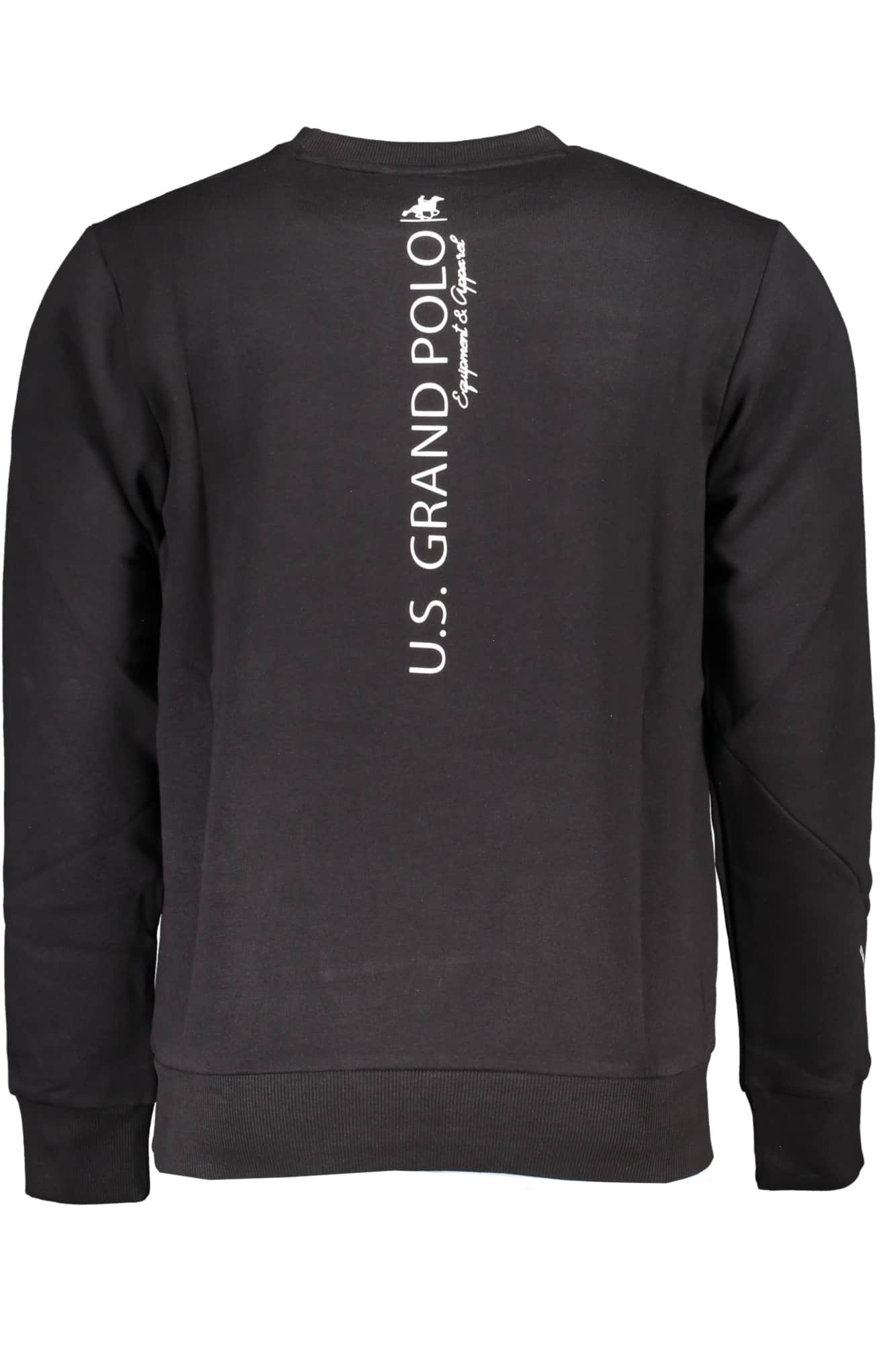 US Grand hombre gris con cremallera sudadera