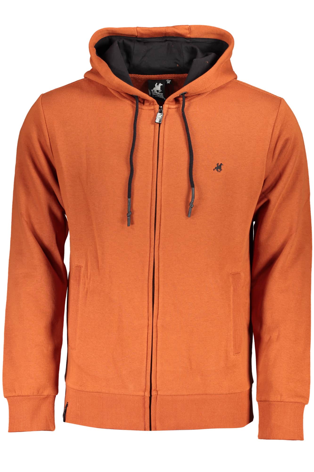 US Grand hombre bronce con cremallera sudadera