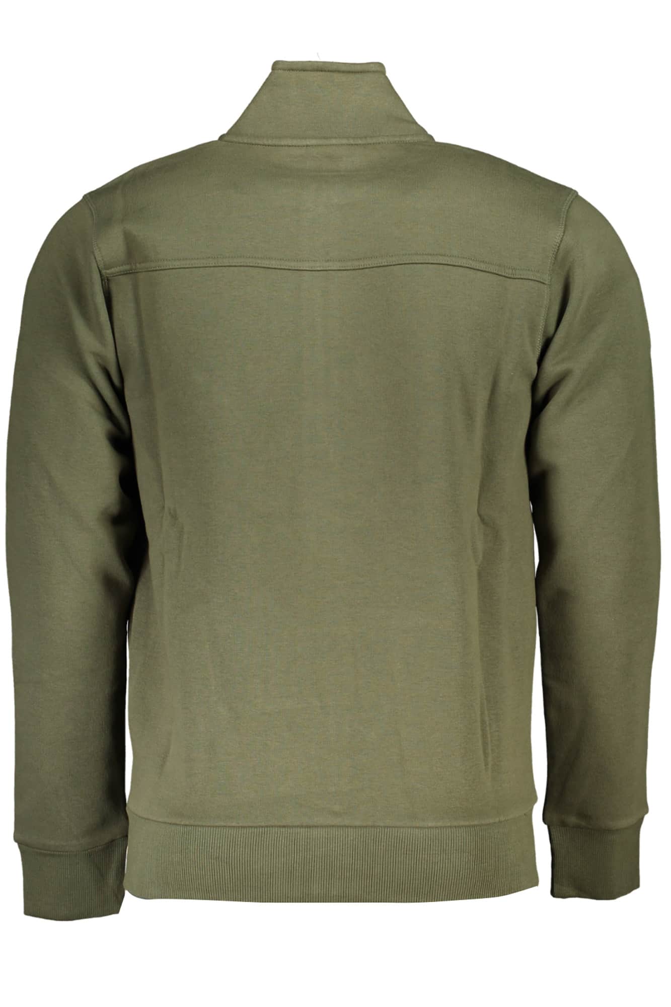 US Grand hombre blanco con cremallera sudadera
