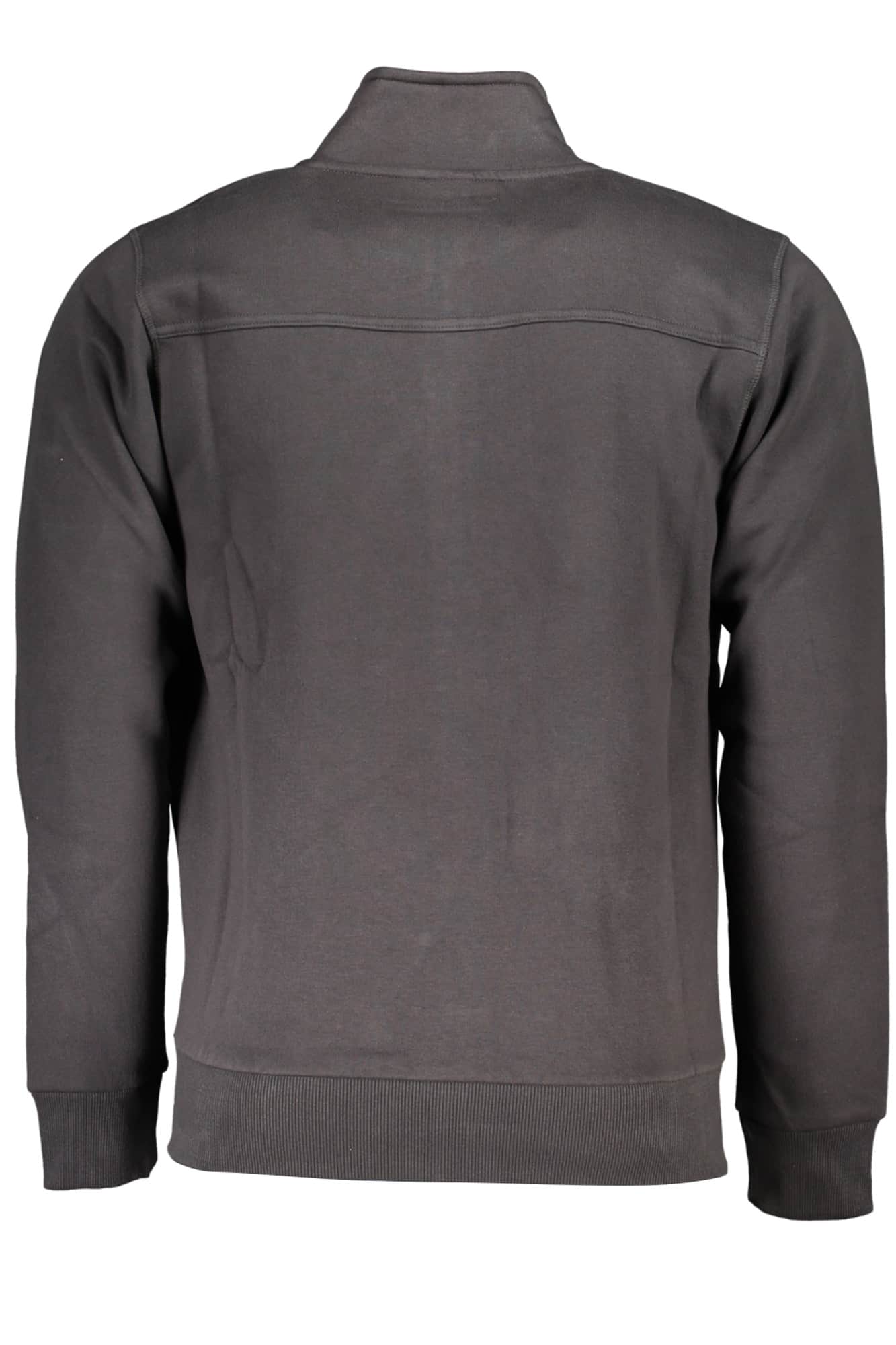 US Grand hombre blanco con cremallera sudadera