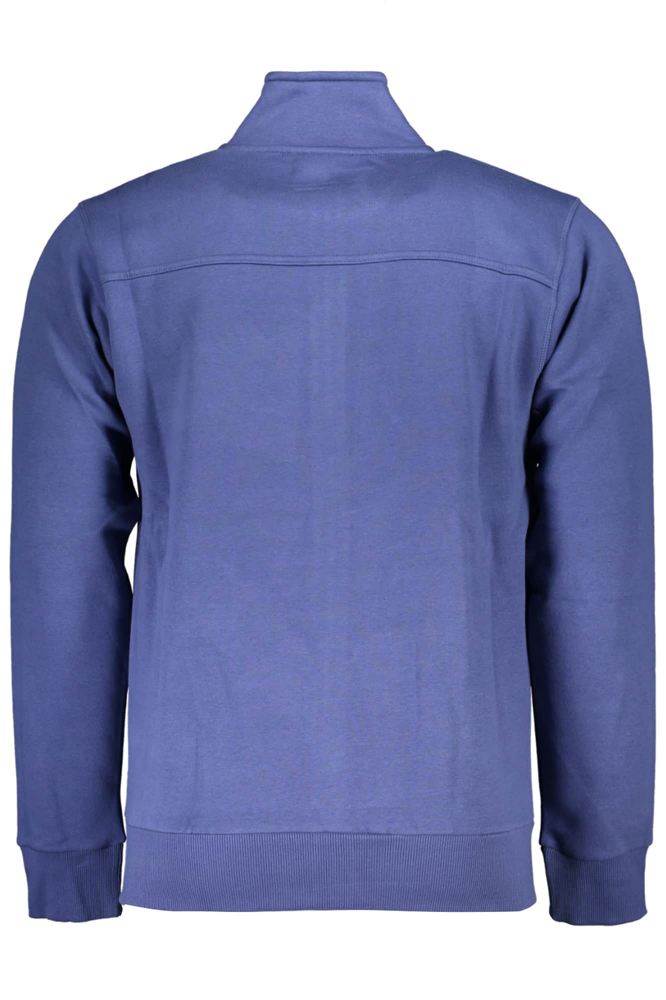 US Grand hombre azul con cremallera sudadera
