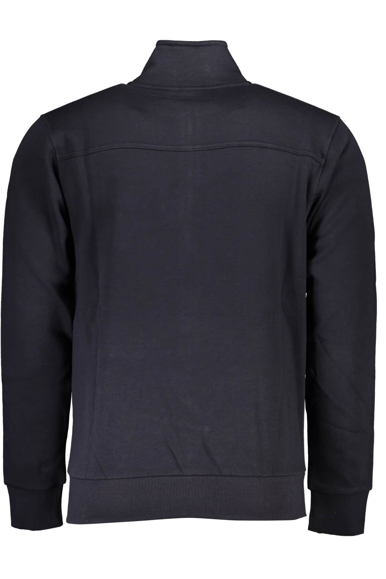 US Grand hombre azul con cremallera sudadera