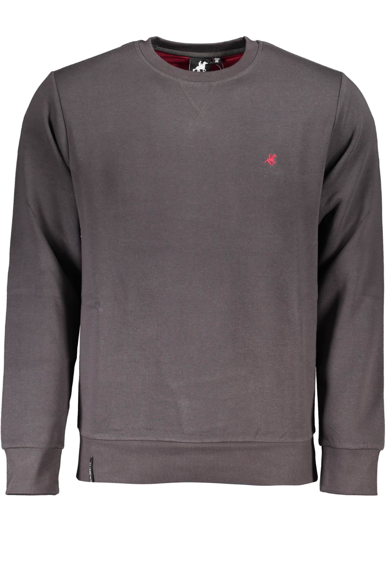 US Grand hombre azul con cremallera sudadera