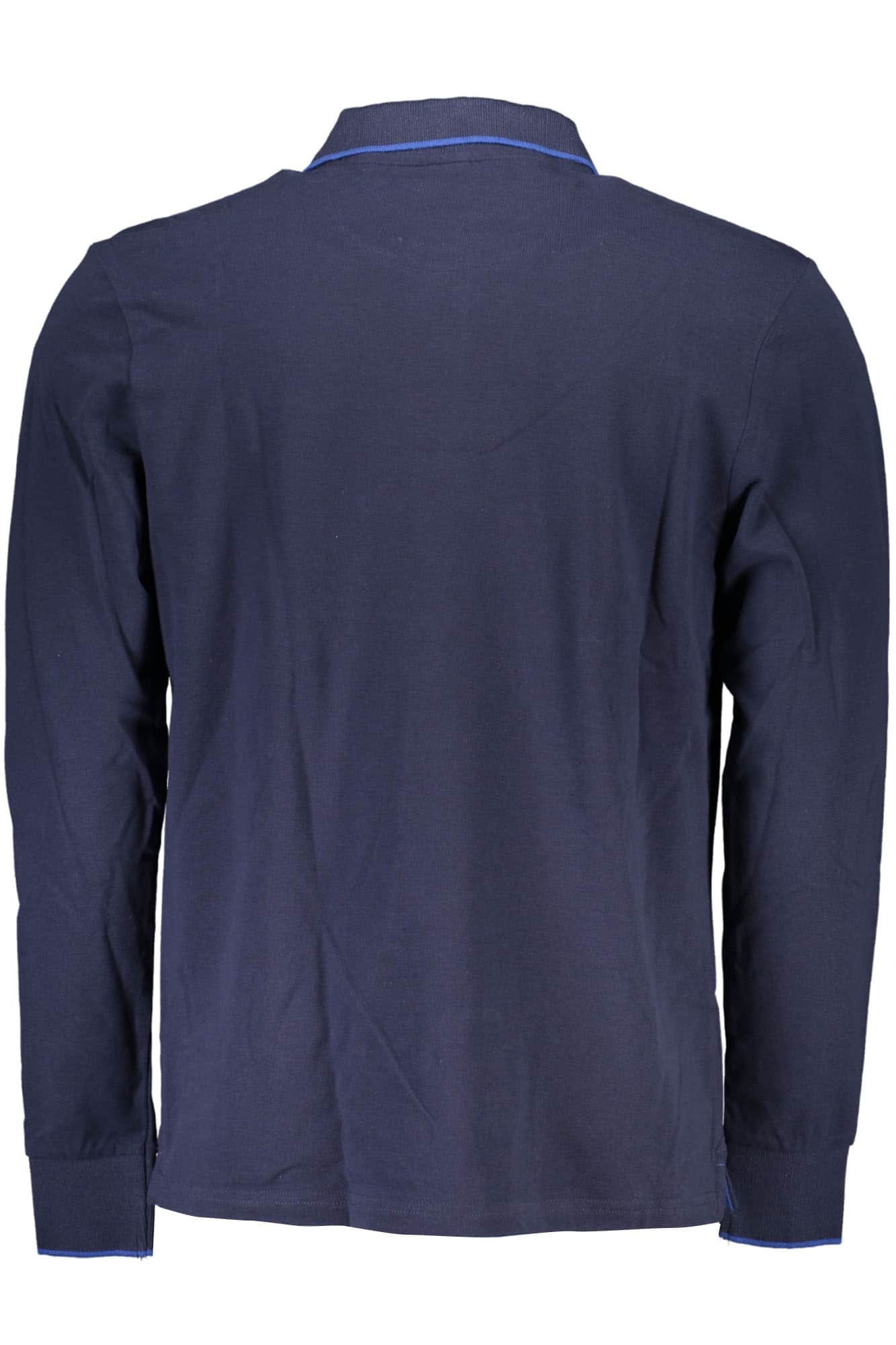 North Sails hombre manga larga polo azul