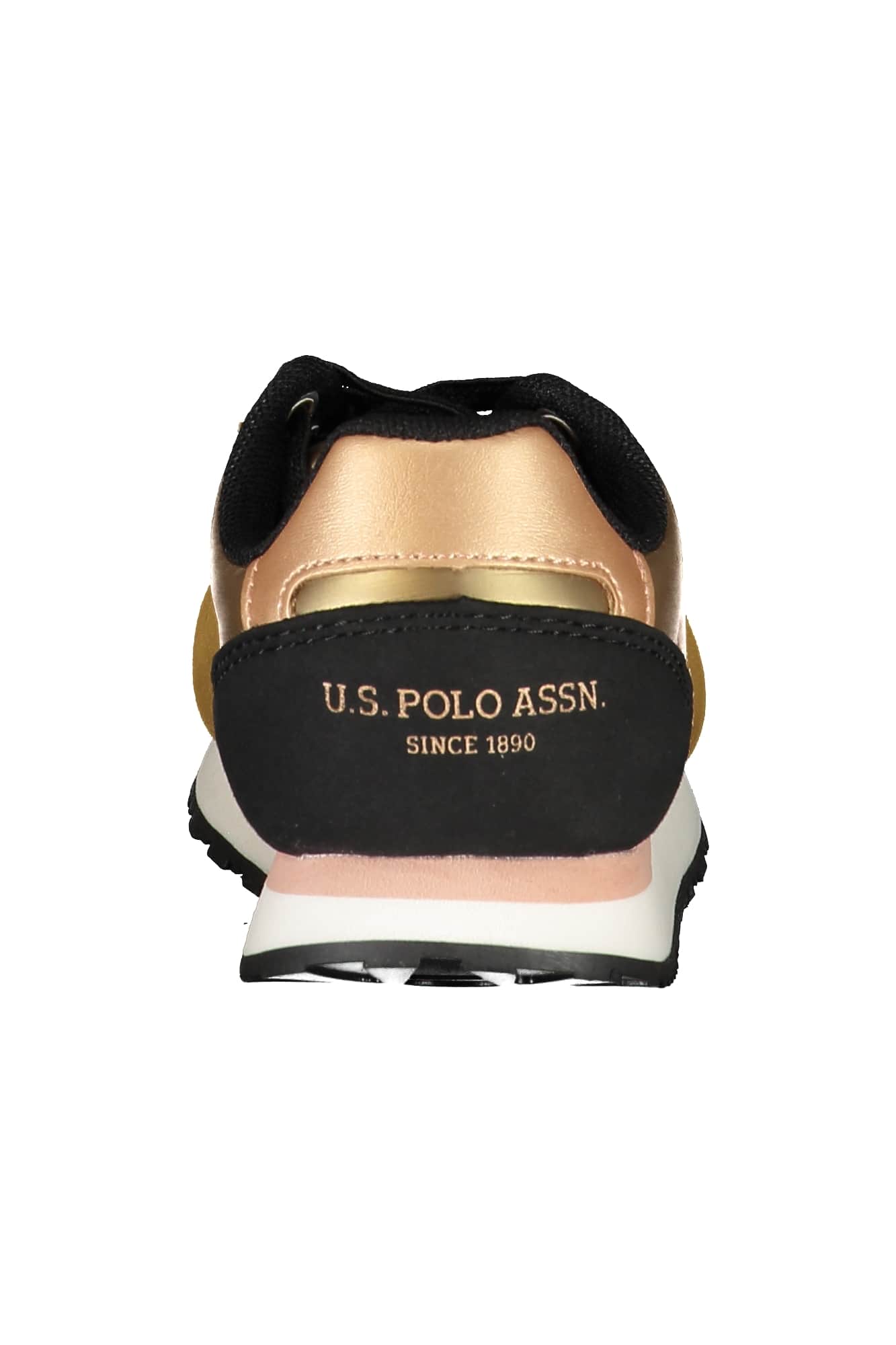 US Polo Assn. plateado zapatillas deportivas para niños