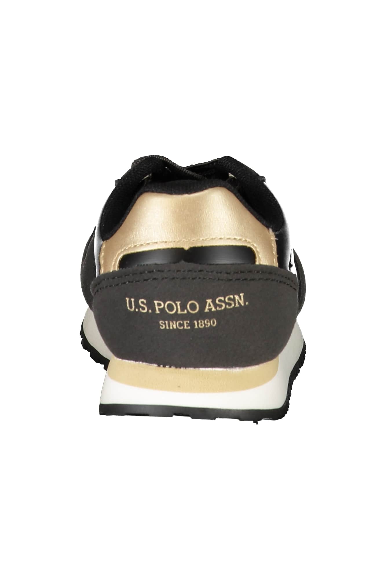 US Polo Assn. plateado zapatillas deportivas para niños