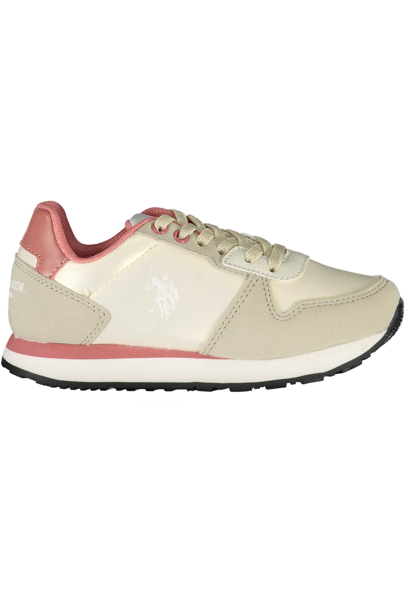 US Polo Assn. plateado zapatillas deportivas para niños