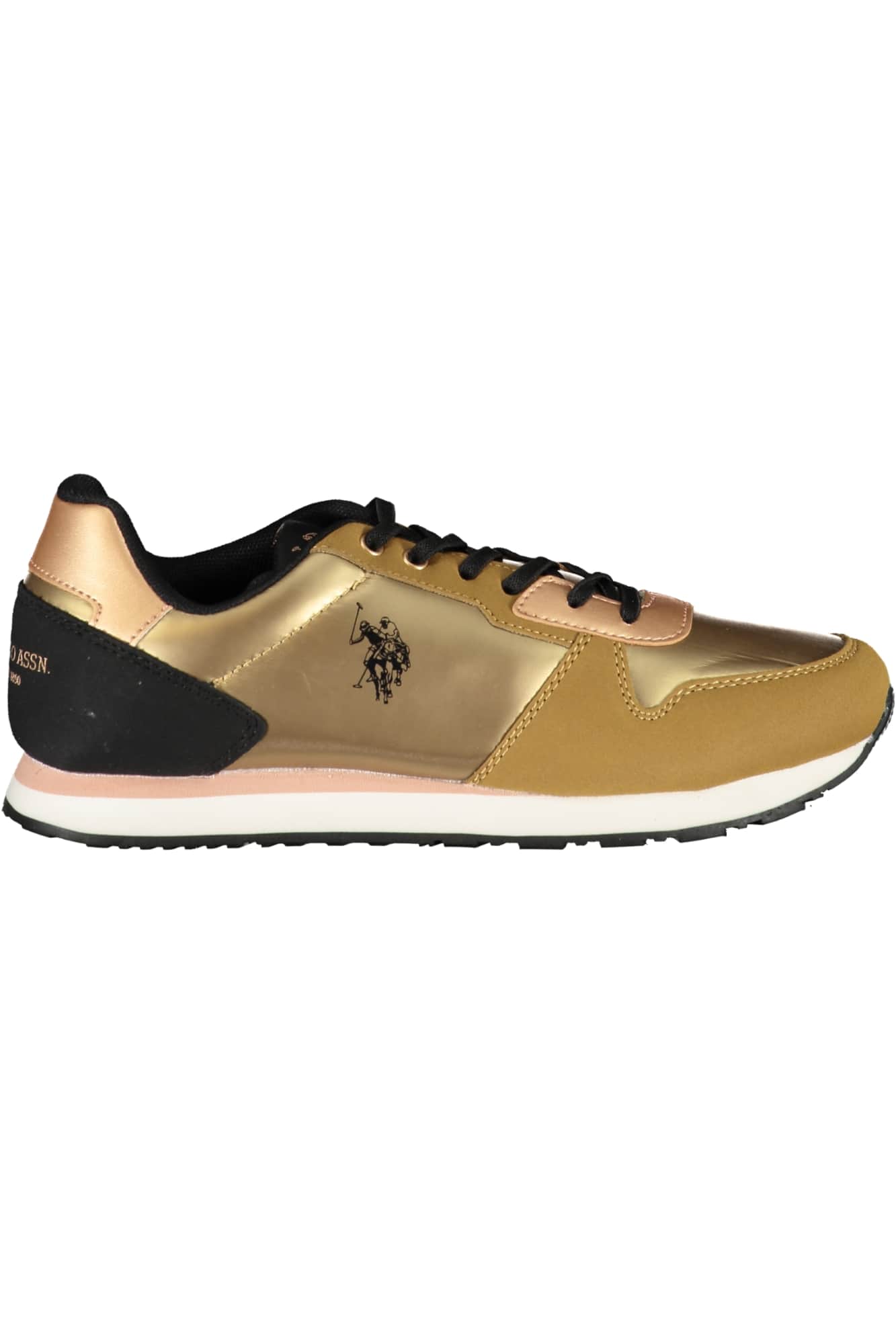 US Polo Assn. plateado mujer zapatillas deportivas