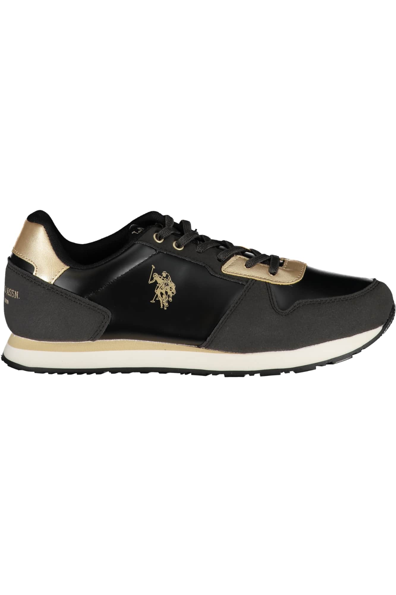 US Polo Assn. plateado mujer zapatillas deportivas