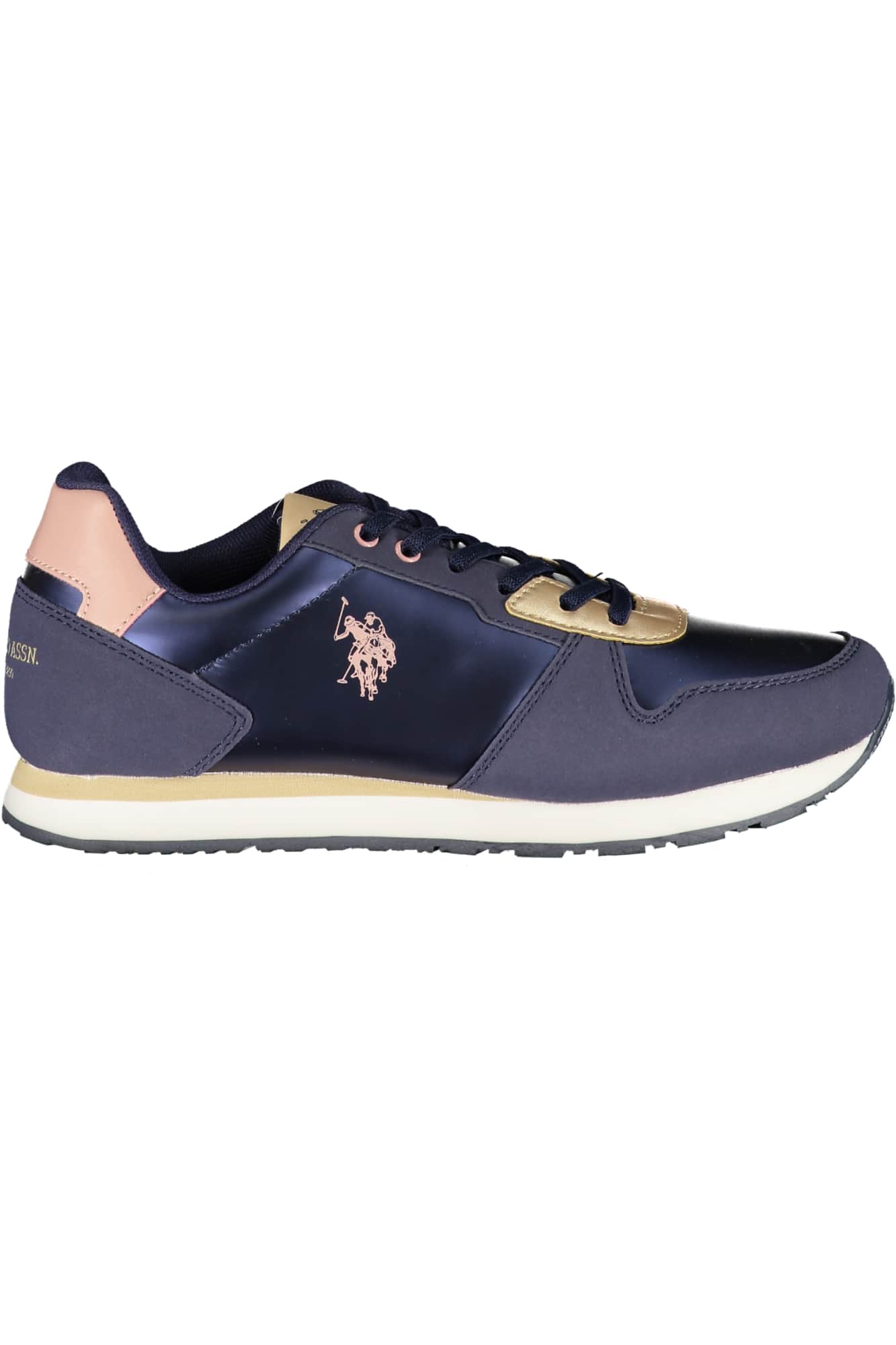 US Polo Assn. plateado mujer zapatillas deportivas