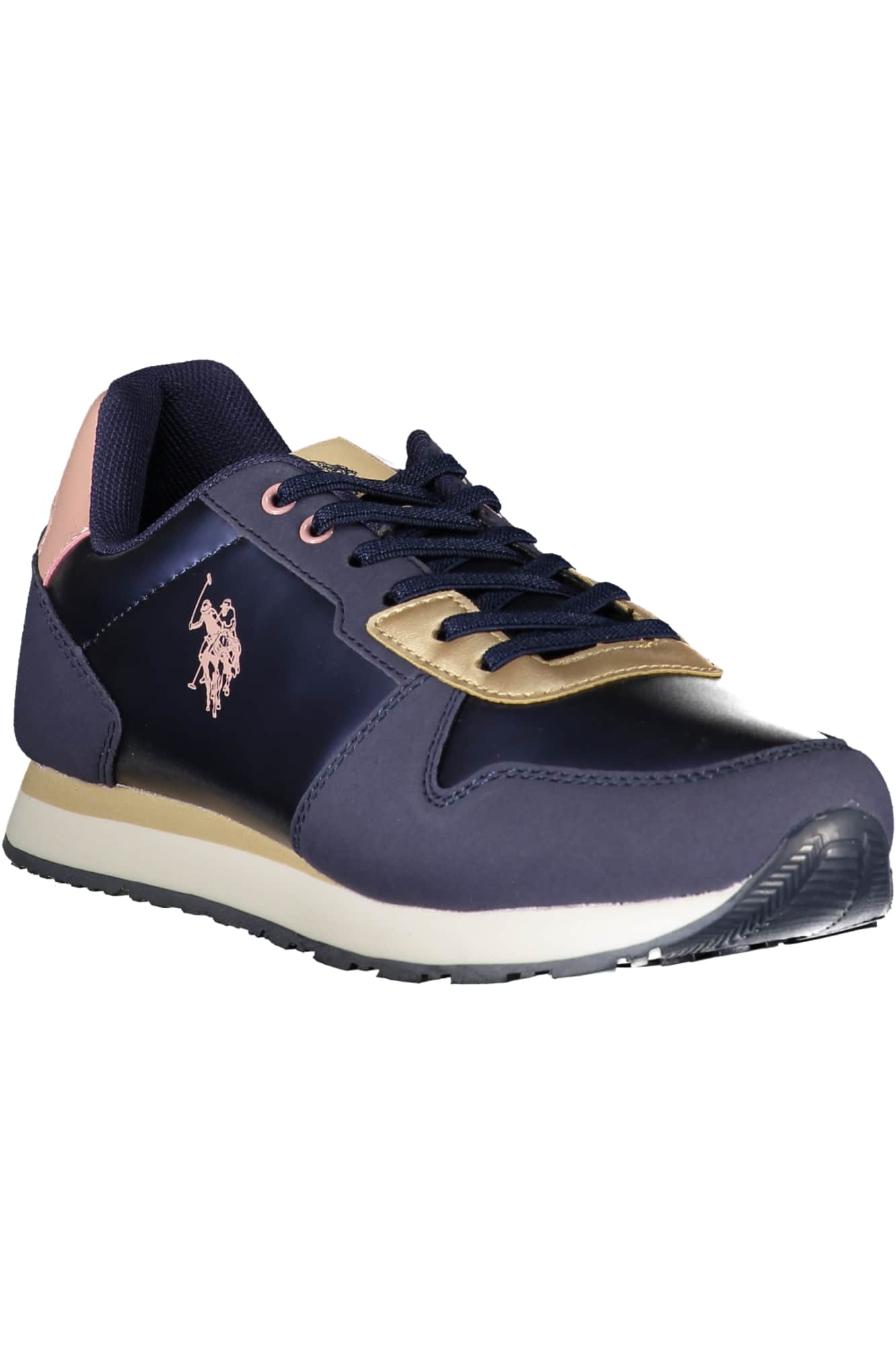 US Polo Assn. plateado mujer zapatillas deportivas