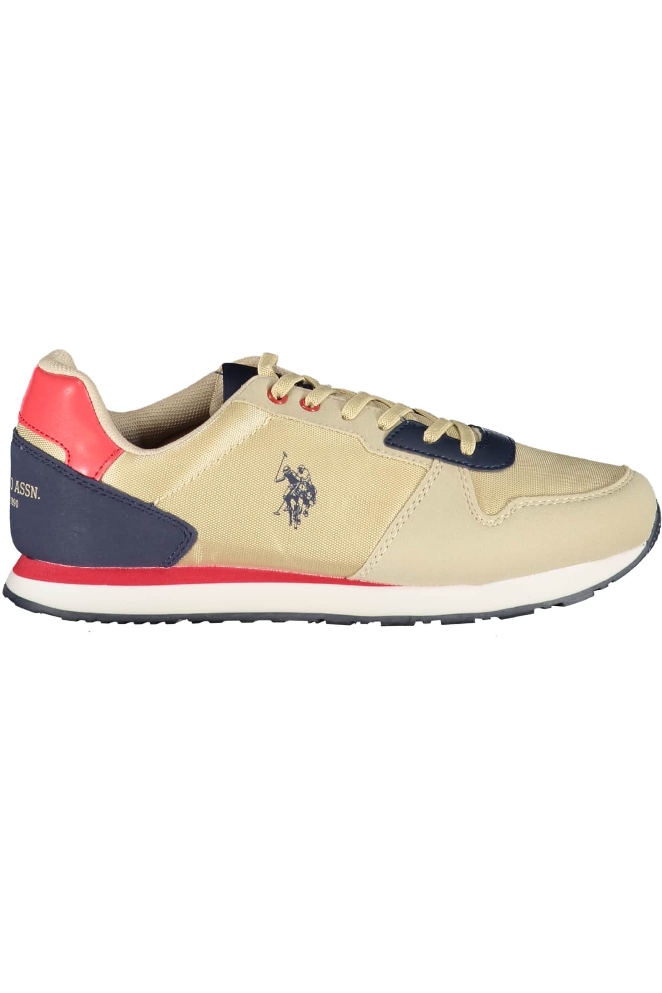 US Polo Assn. beige niños zapatillas deportivas