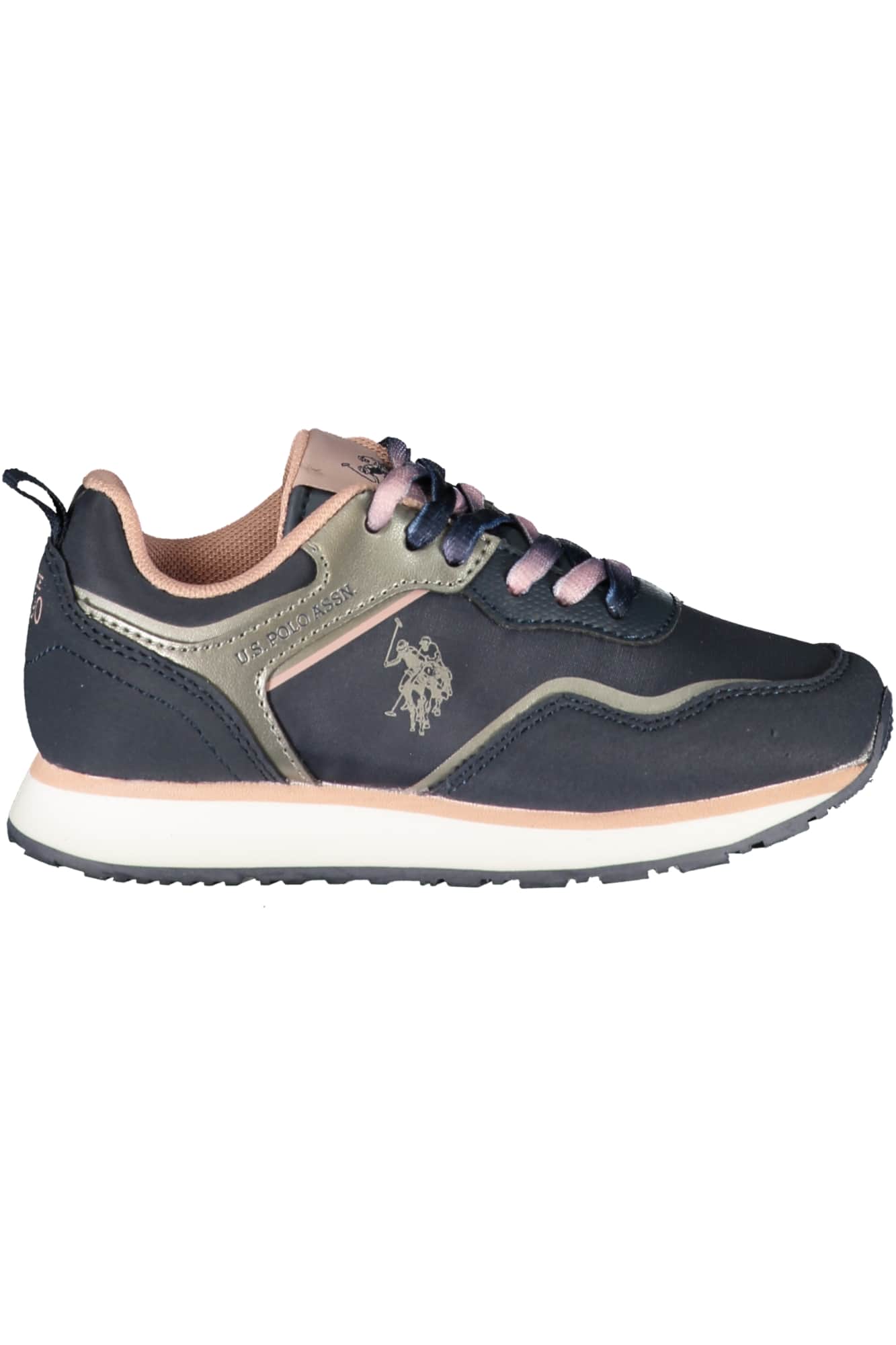 US Polo Assn. niños negro zapatillas deportivas