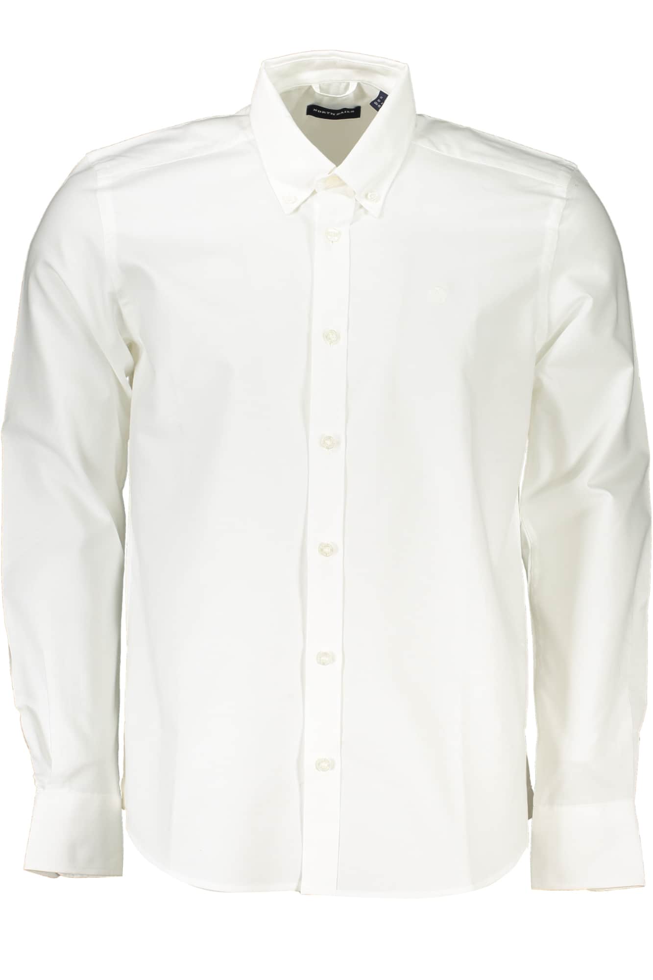 North Sails hombre blanco manga larga camisa