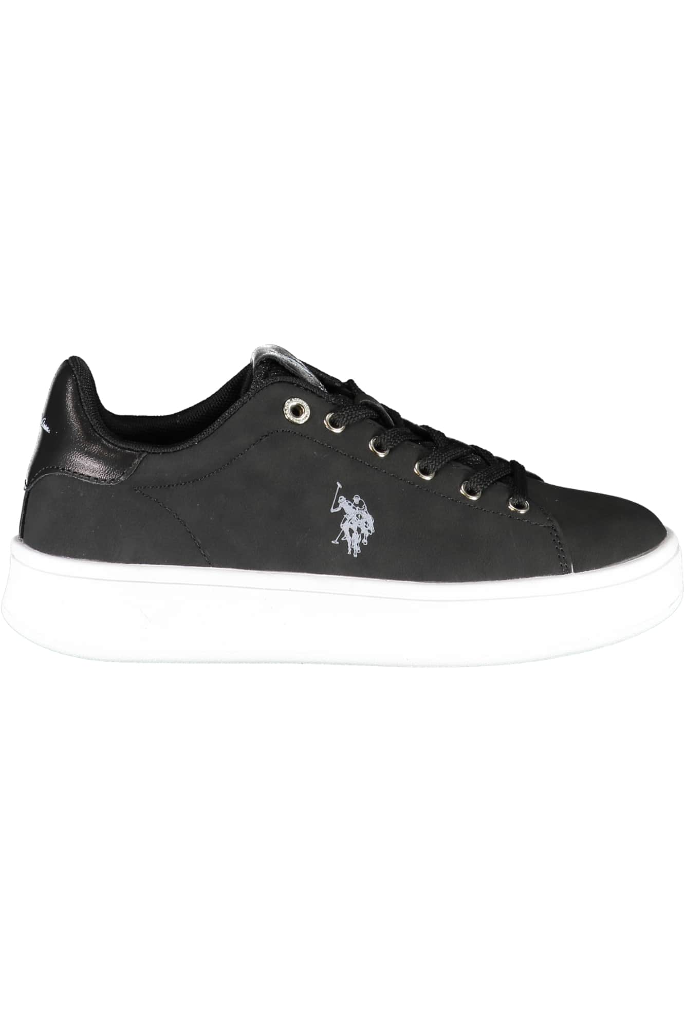 US Polo Assn. mujer negro zapatillas deportivas