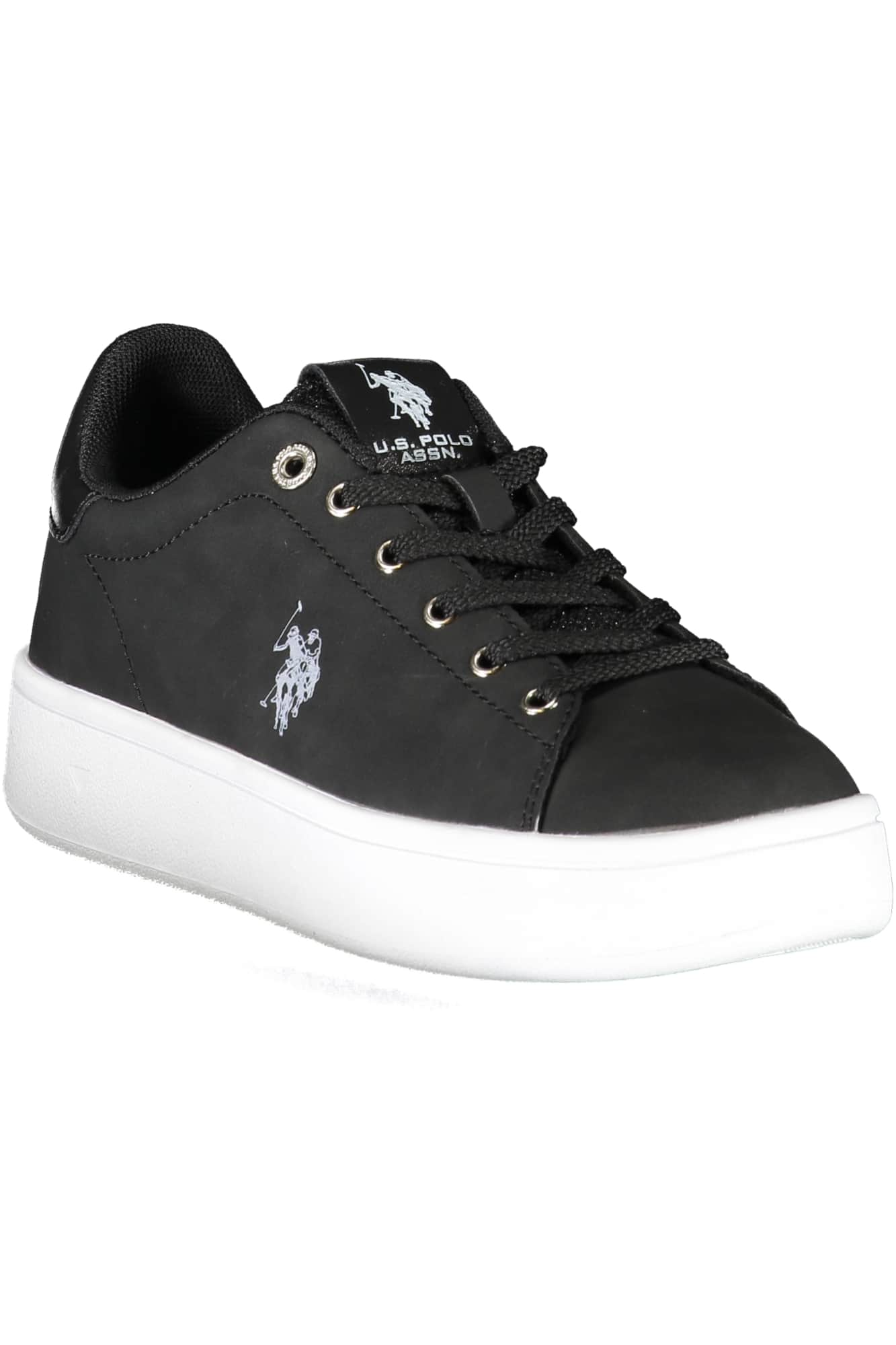 US Polo Assn. mujer negro zapatillas deportivas