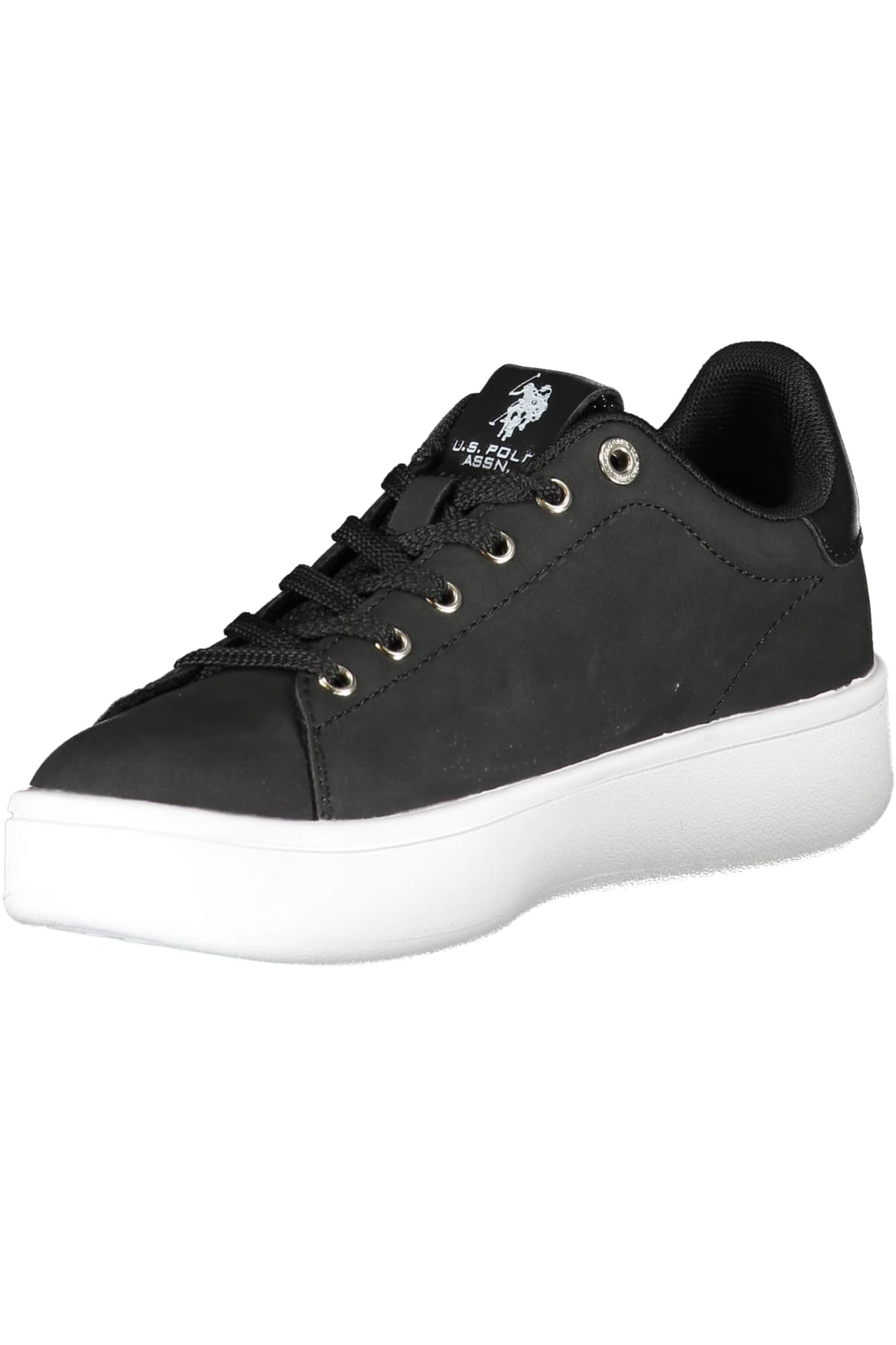 US Polo Assn. mujer negro zapatillas deportivas