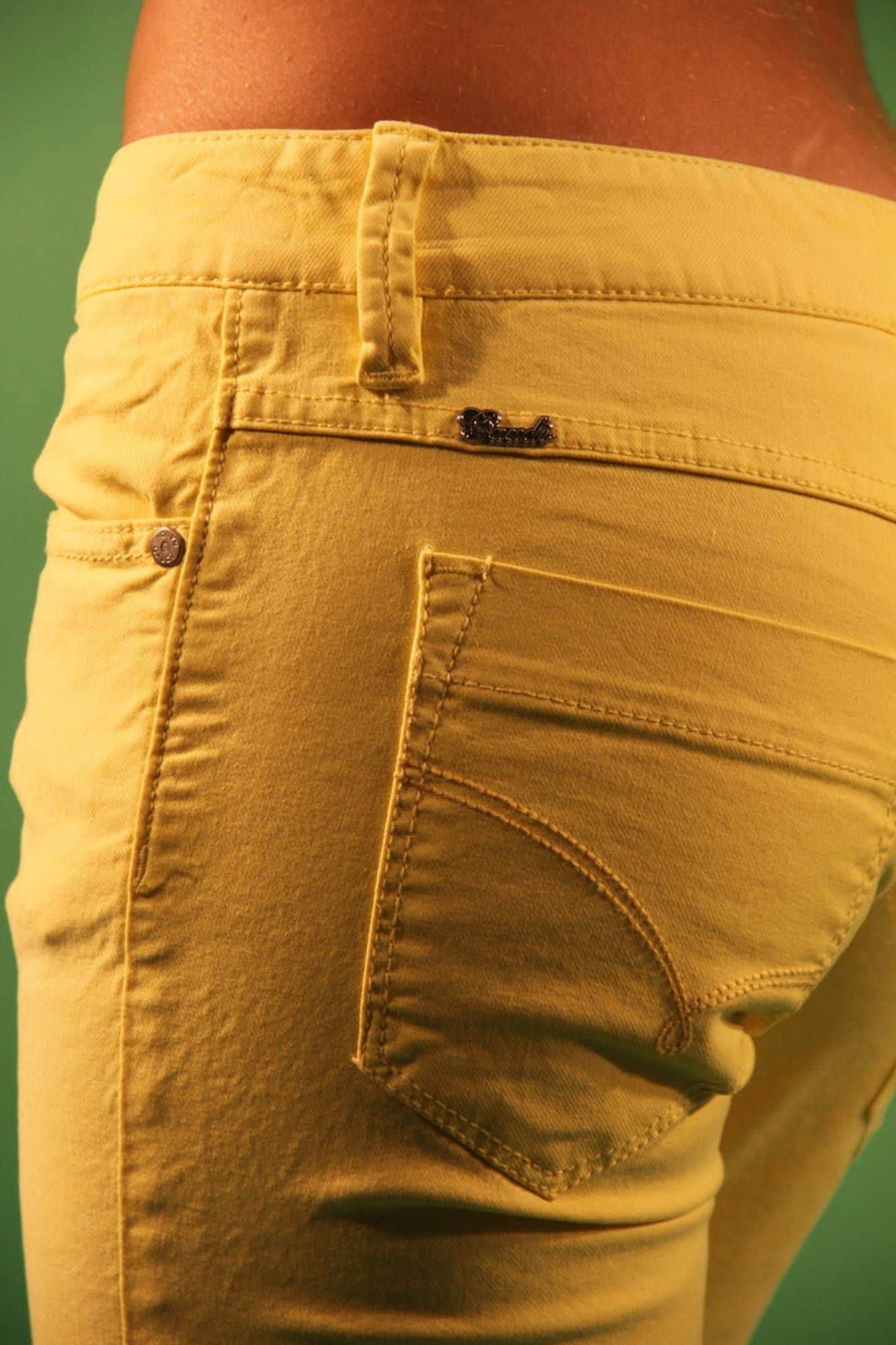 Gaudì amarillo mujer pantalón