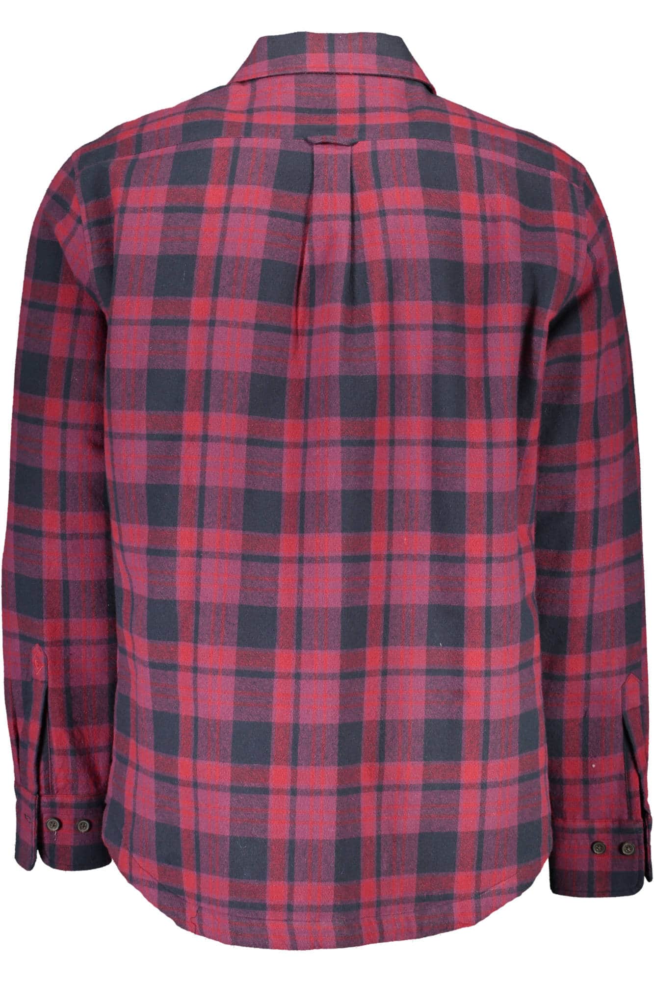Gant hombre manga larga camisa morado