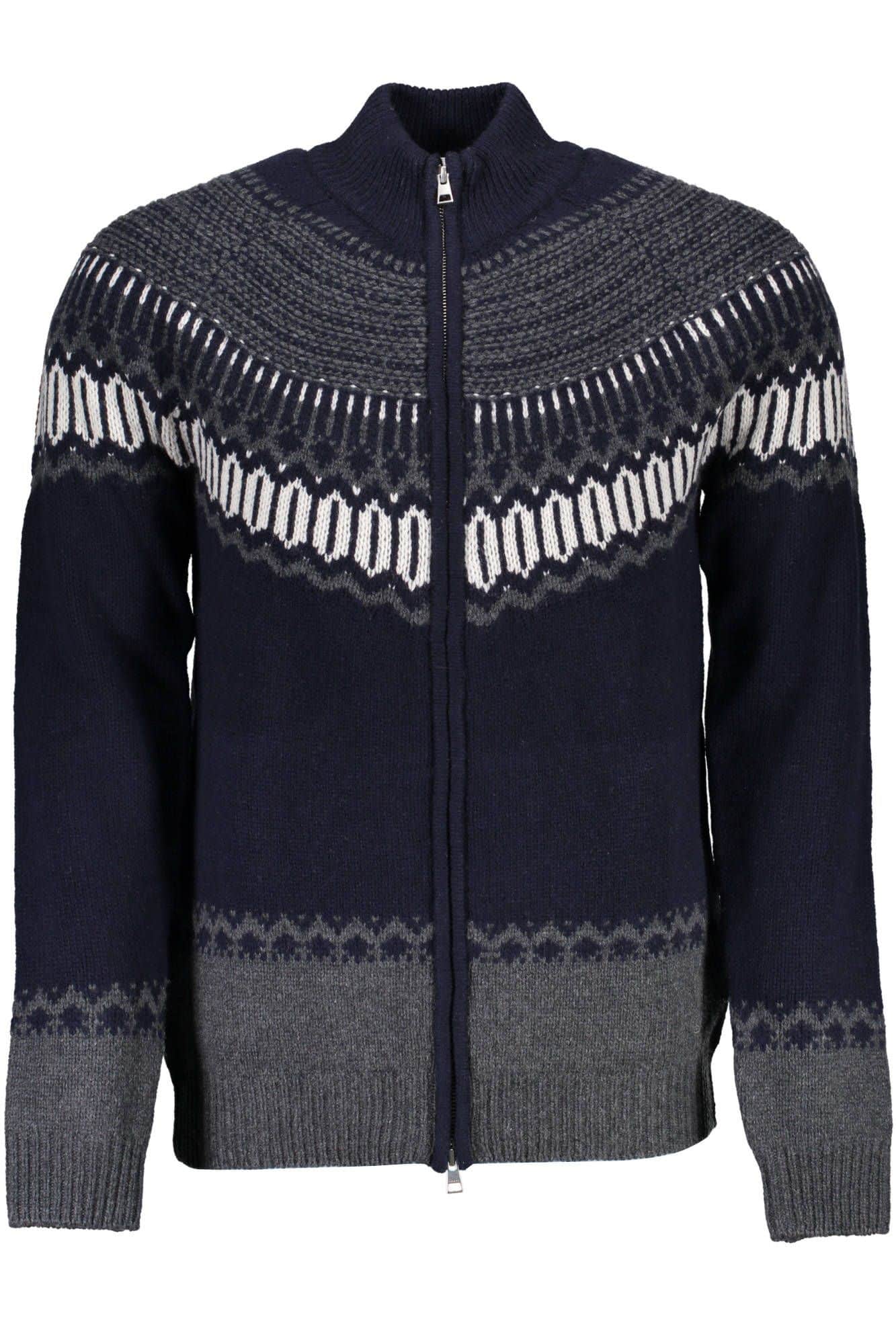 Gant cárdigan hombre azul