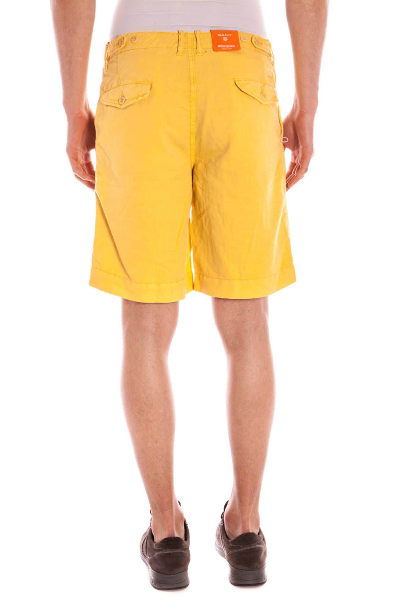 Gant amarillo hombre bermudas pantalón