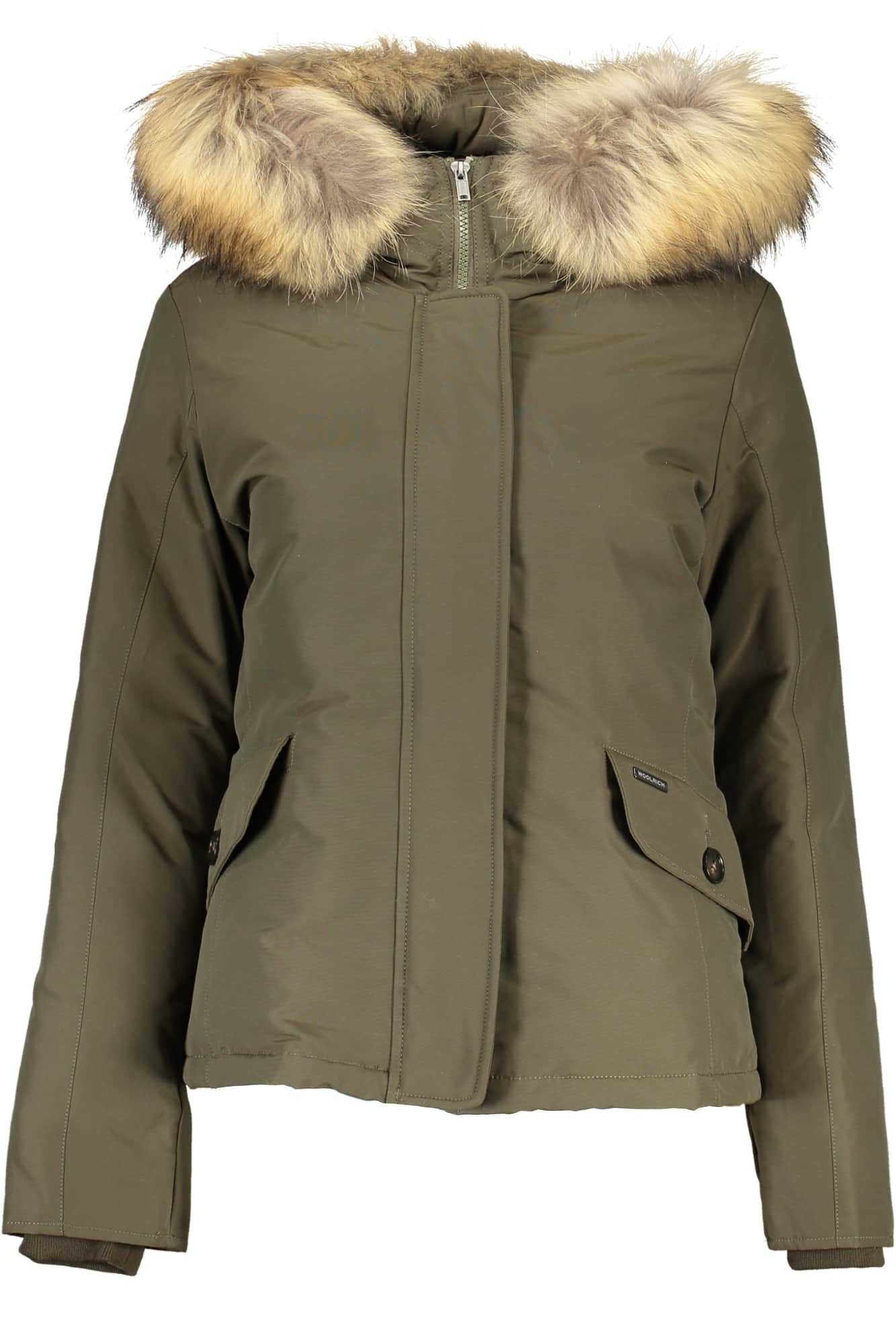 Woolrich verde mujer chaqueta