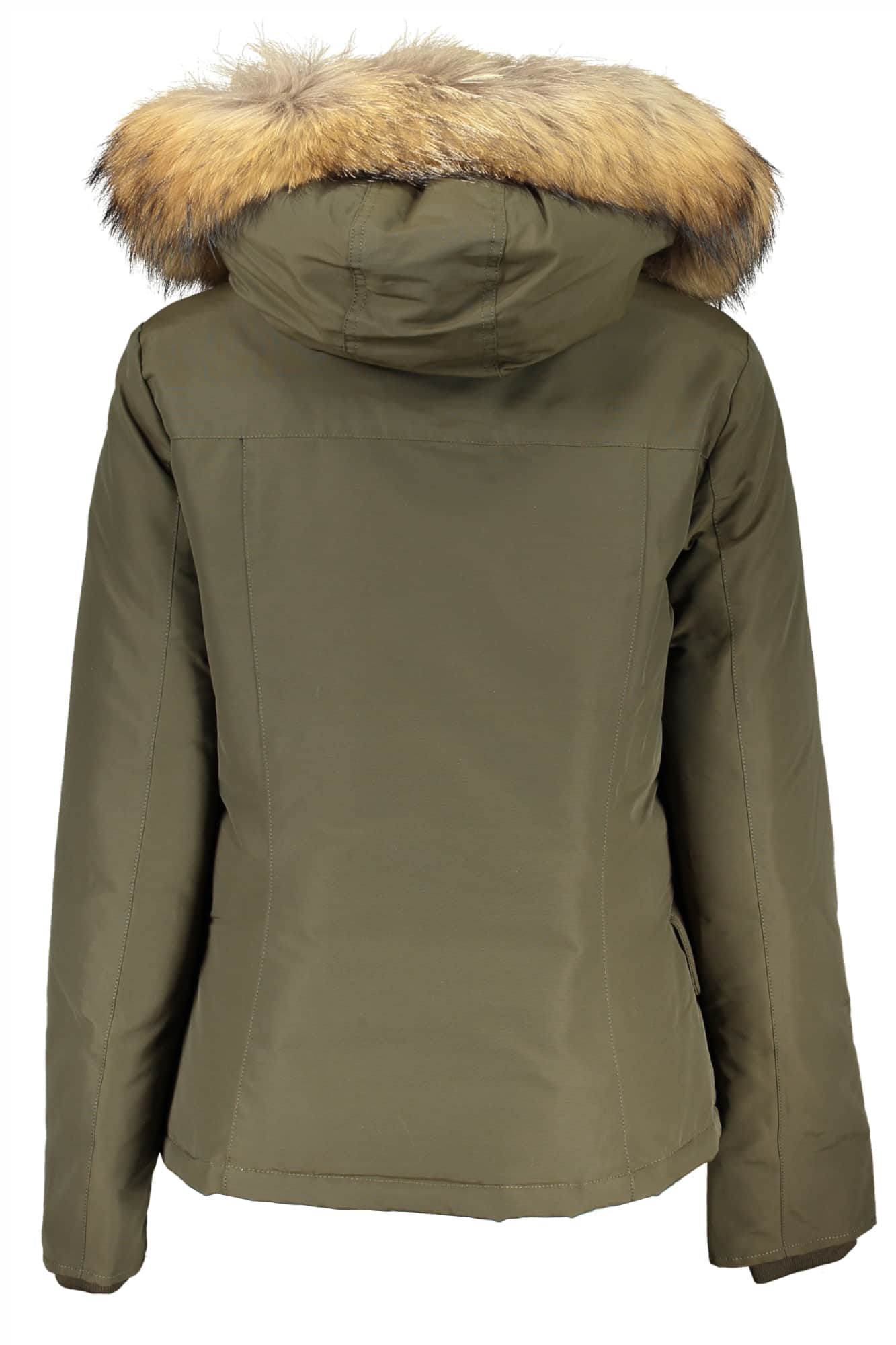 Woolrich verde mujer chaqueta