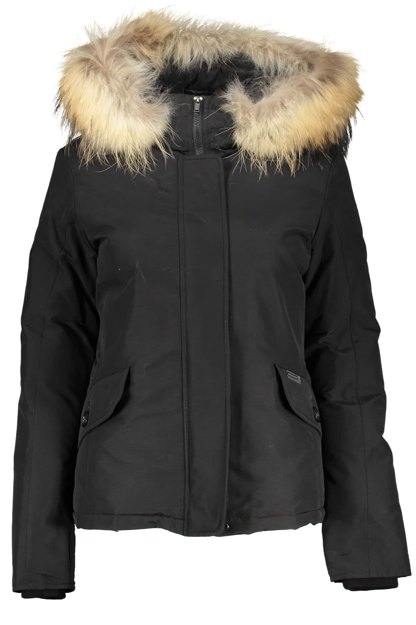Woolrich negro mujer chaqueta