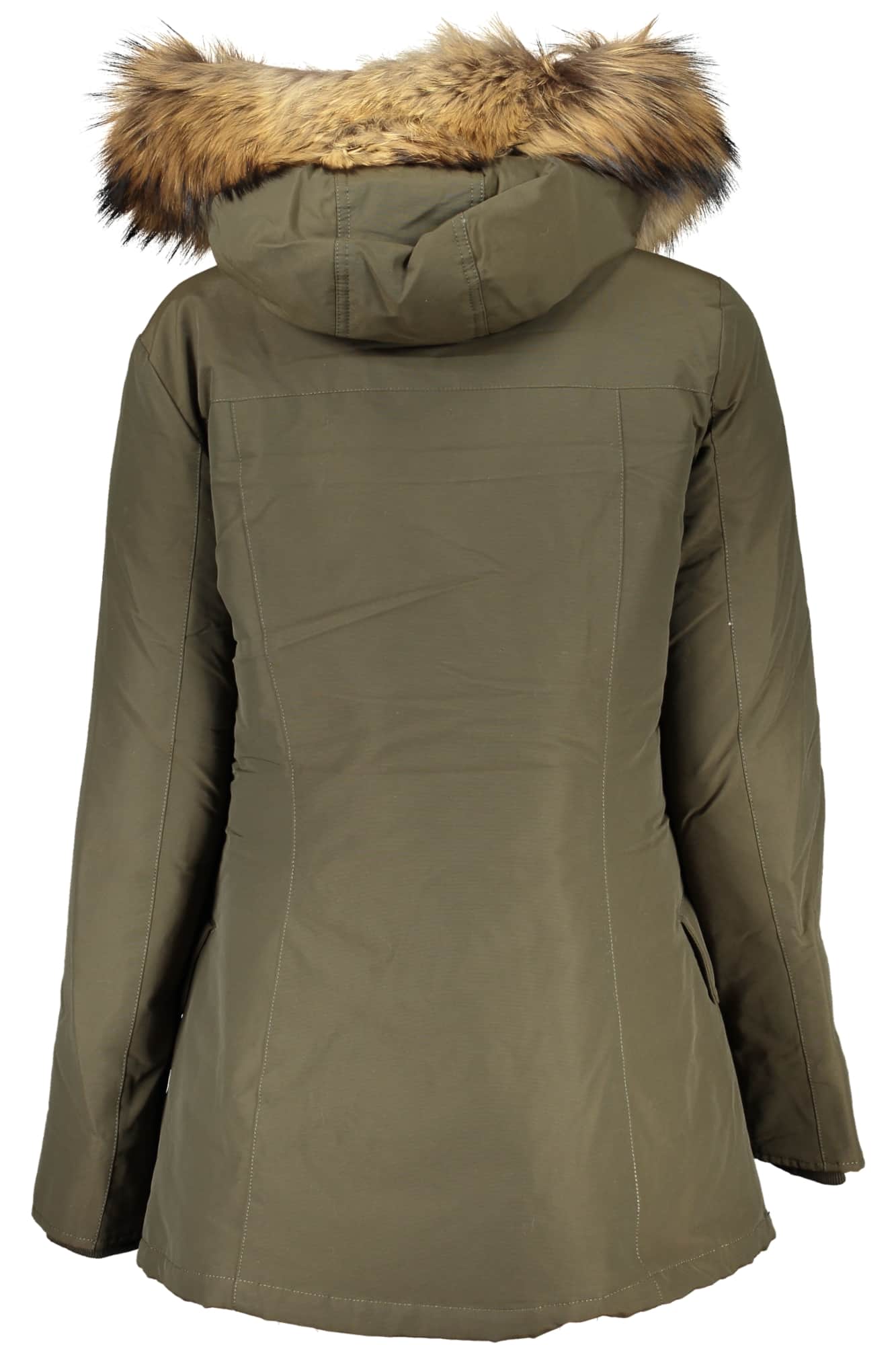 Woolrich verde mujer chaqueta