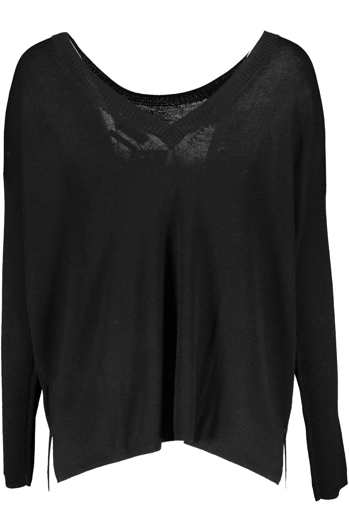 Gant negro mujer jersey