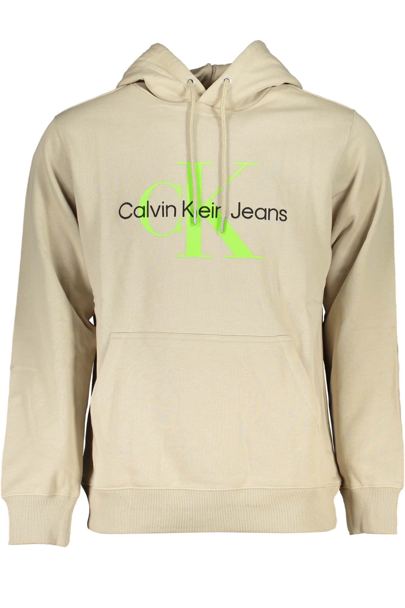 Calvin Klein hombre beige sin cremallera sudadera