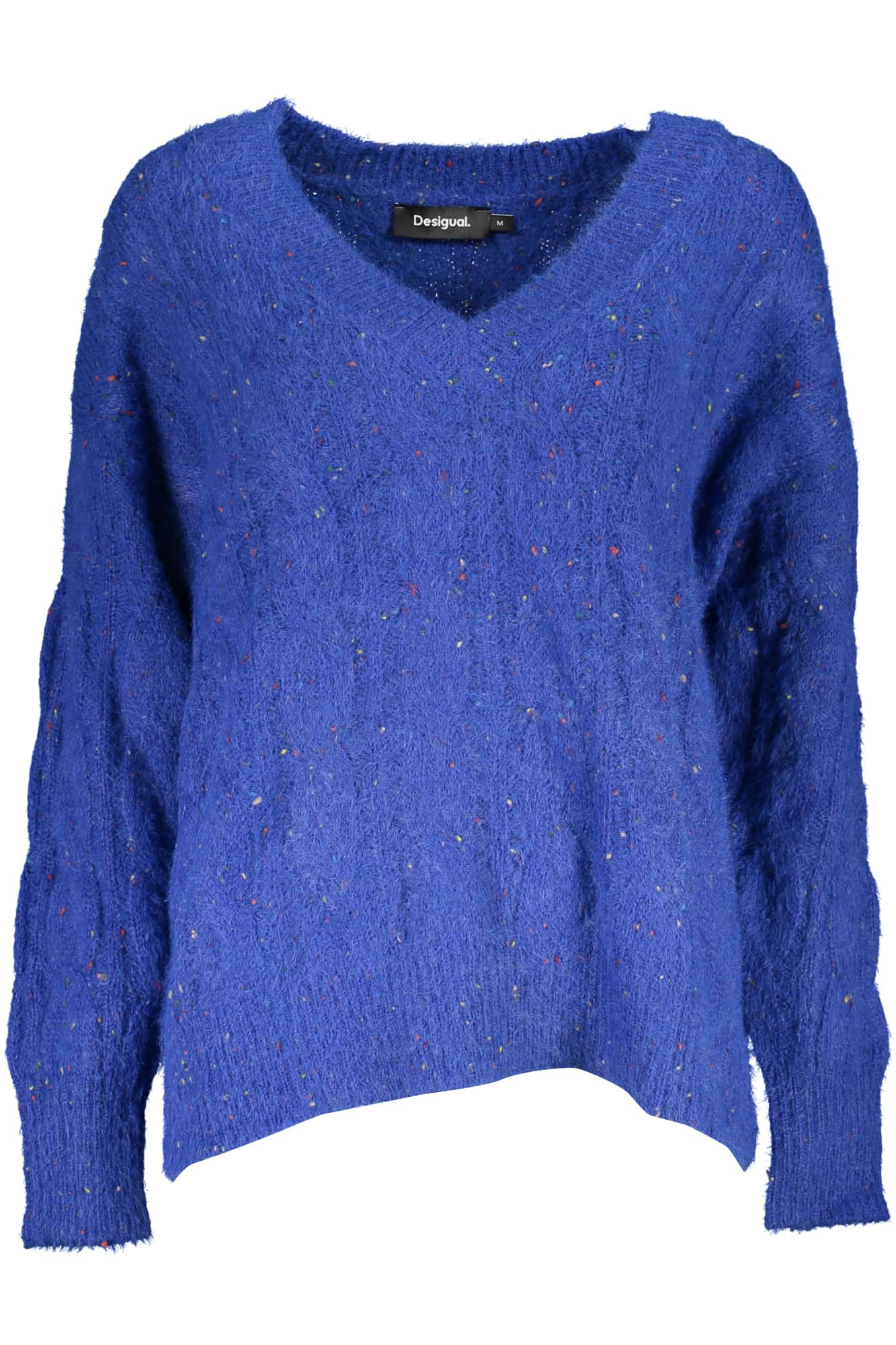 Desigual blanco mujer jersey