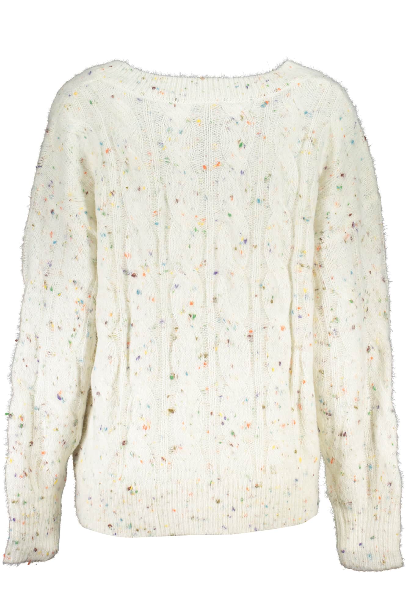 Desigual blanco mujer jersey