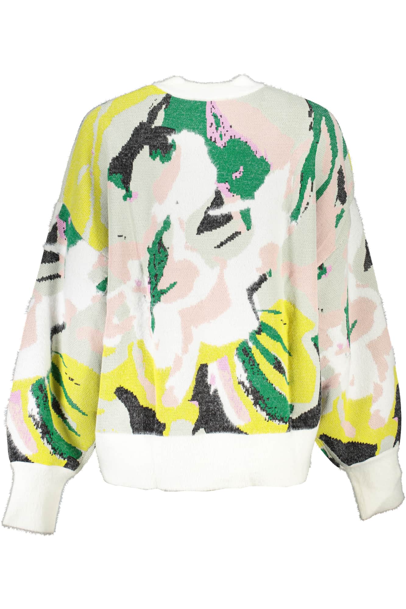 Desigual blanco mujer jersey