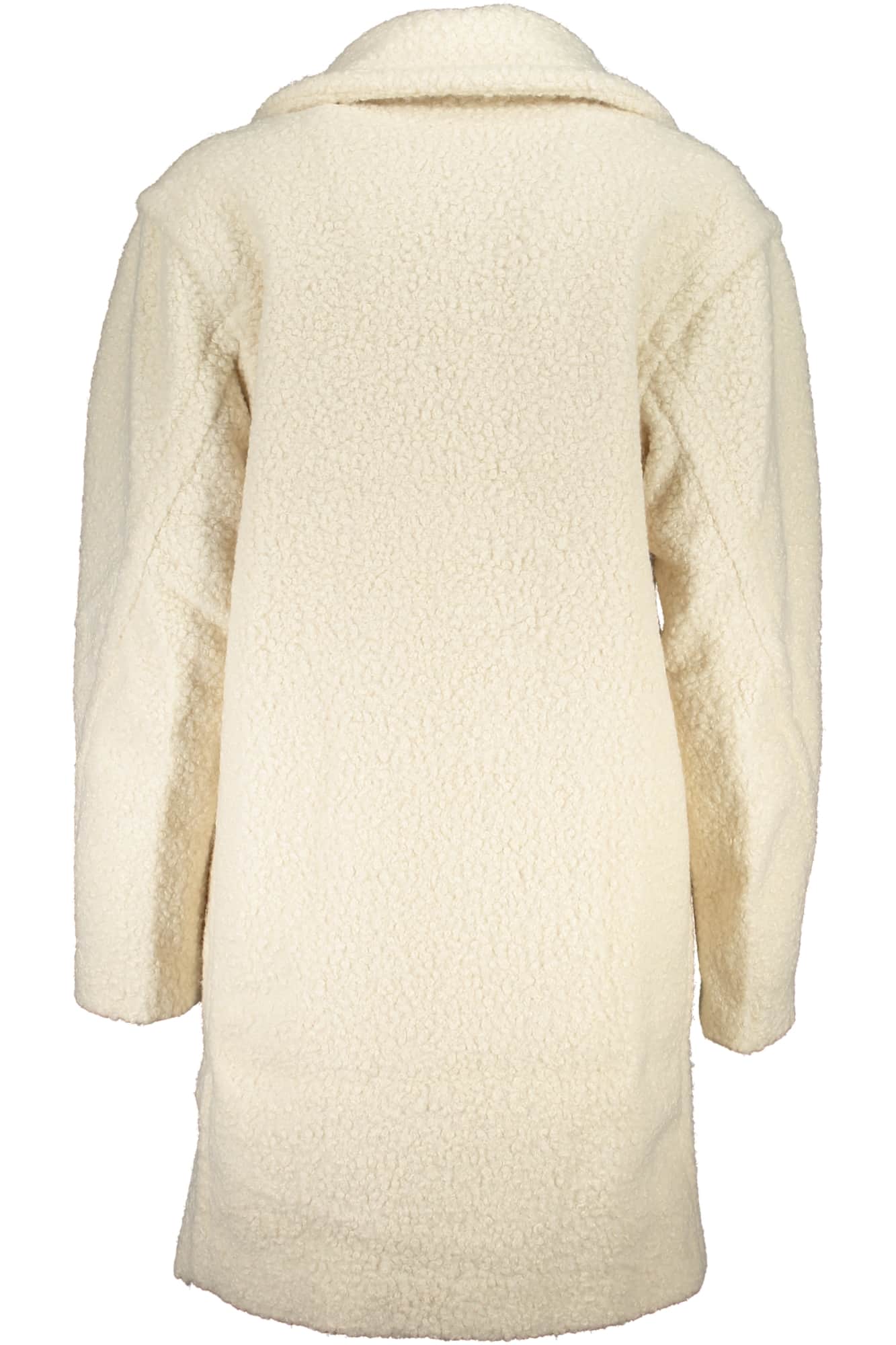 Desigual blanco mujer abrigo
