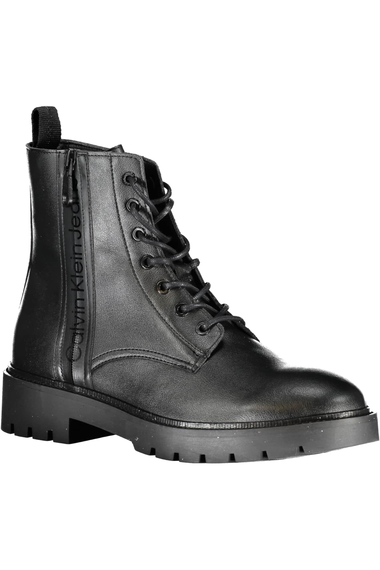 Calvin Klein negro hombre bota calzado