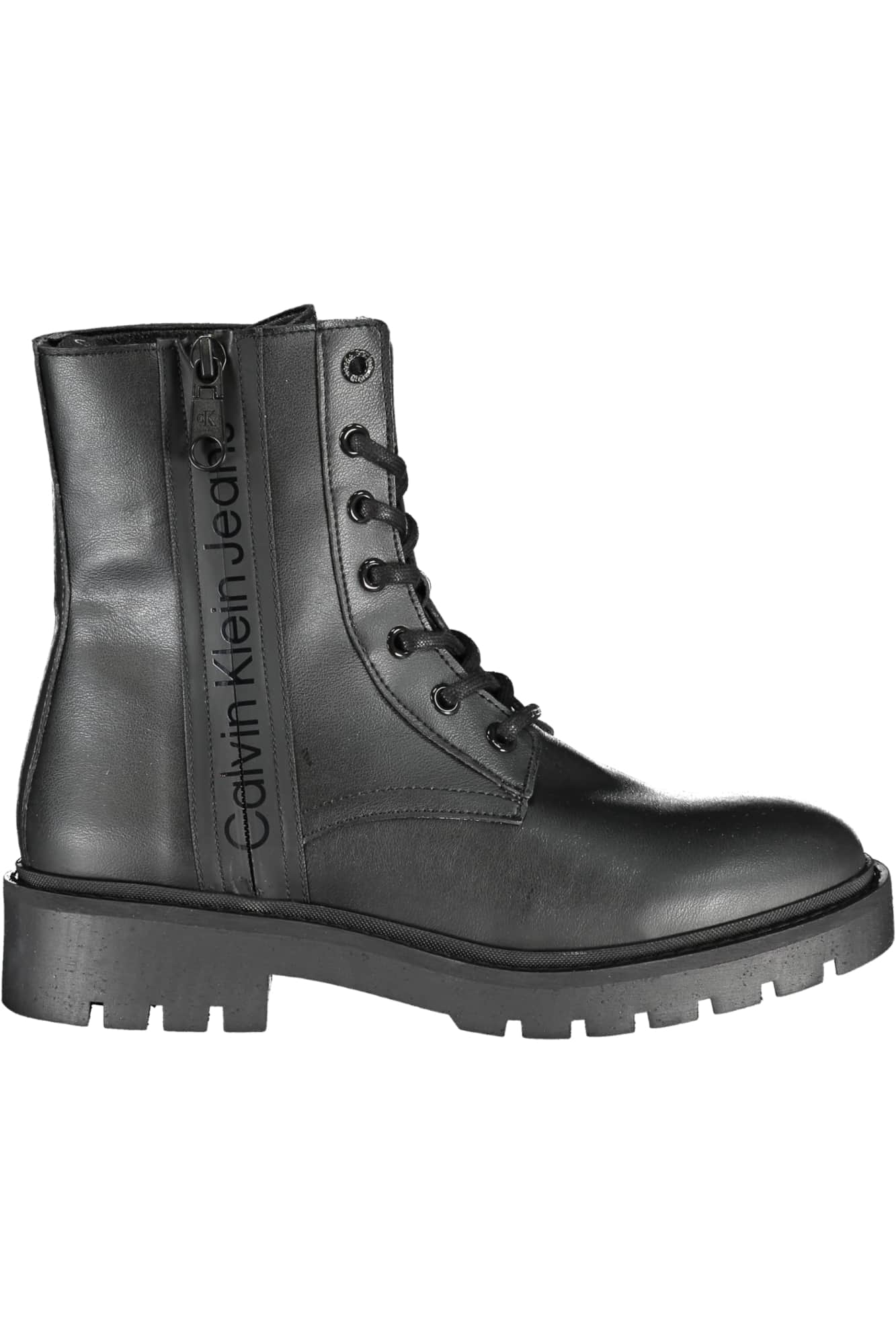 Calvin Klein negro mujer calzado bota