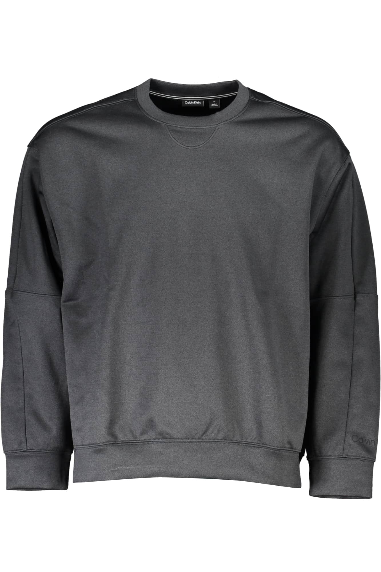 Calvin Klein hombre negro sin cremallera sudadera