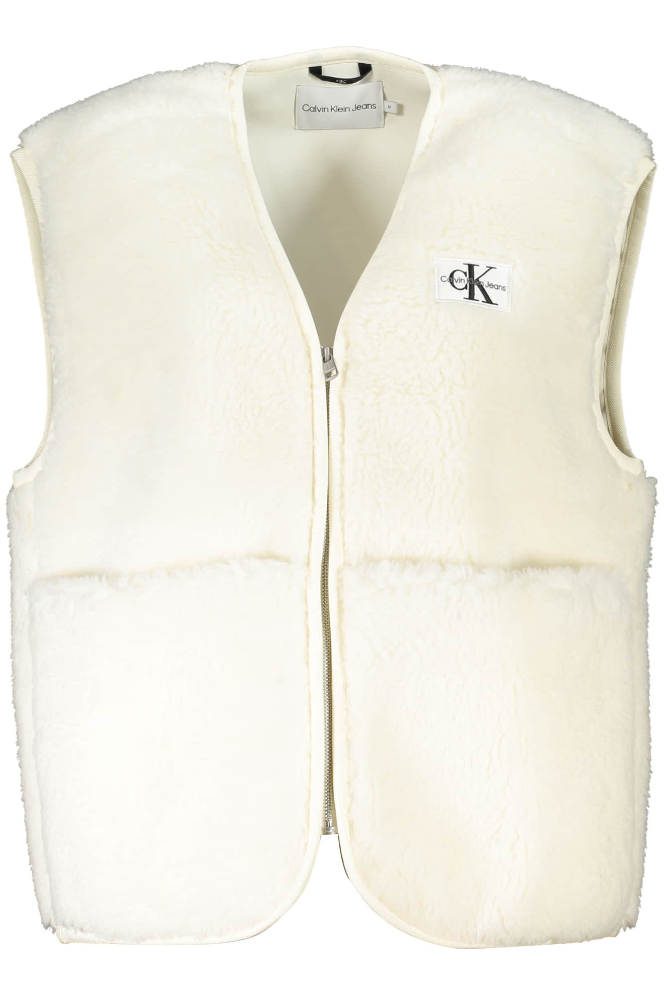 Calvin Klein mujer sin mangas blanco