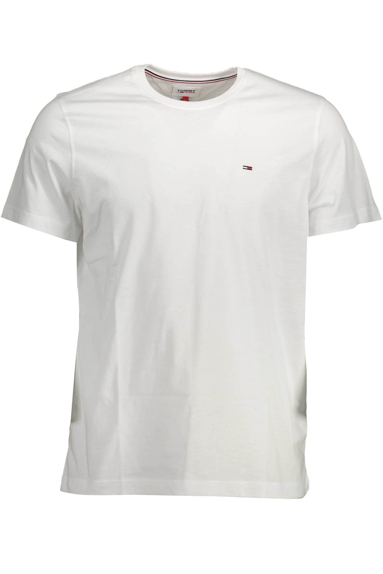 Tommy Hilfiger hombre blanco manga corta t-camisa