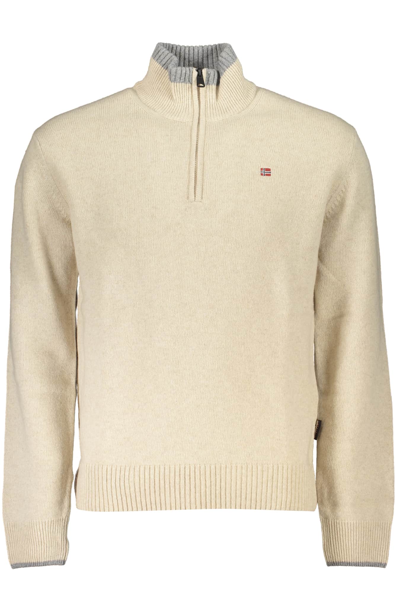 Napapijri hombre beige jersey