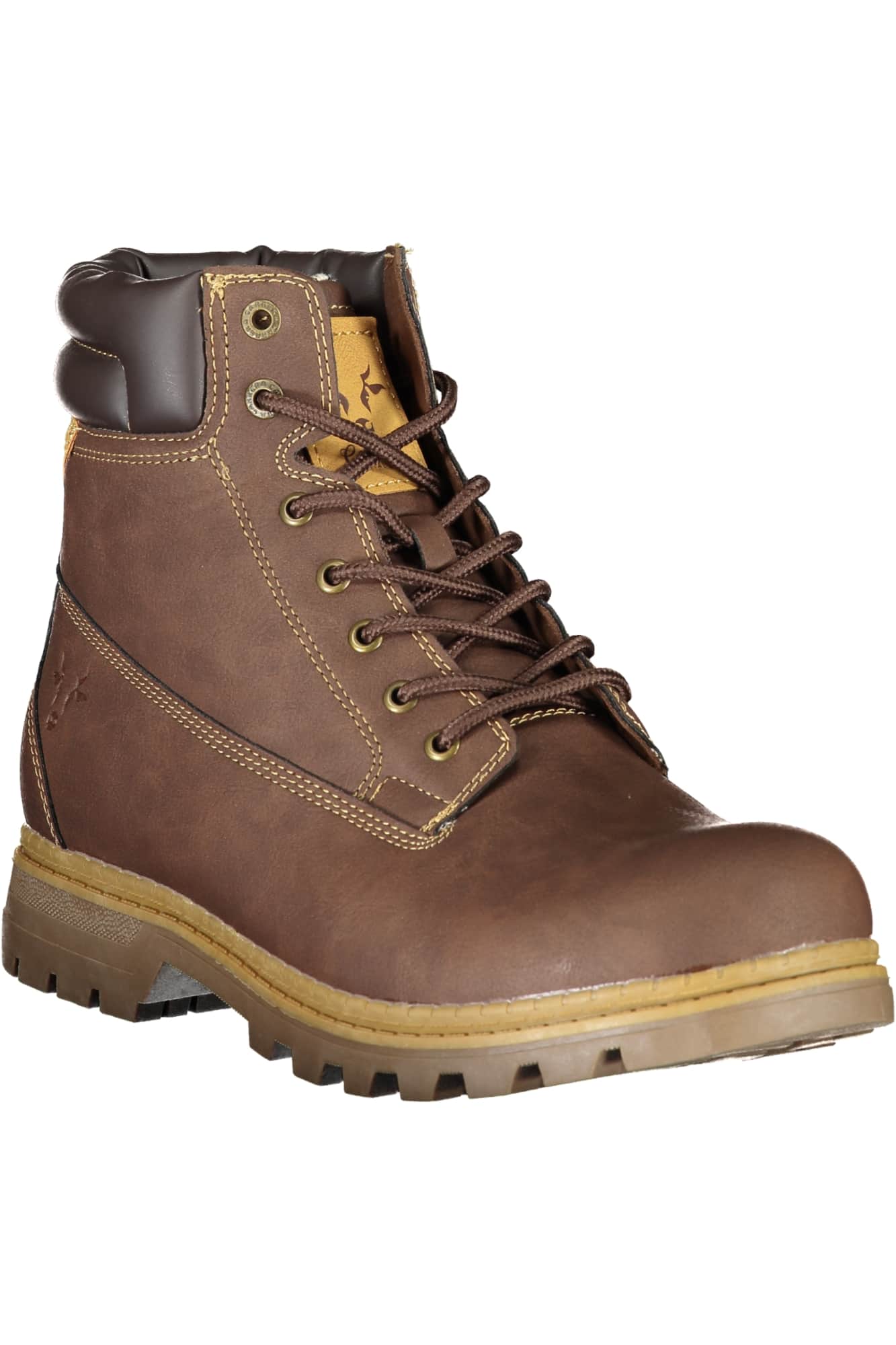 Carrera negro hombre bota calzado