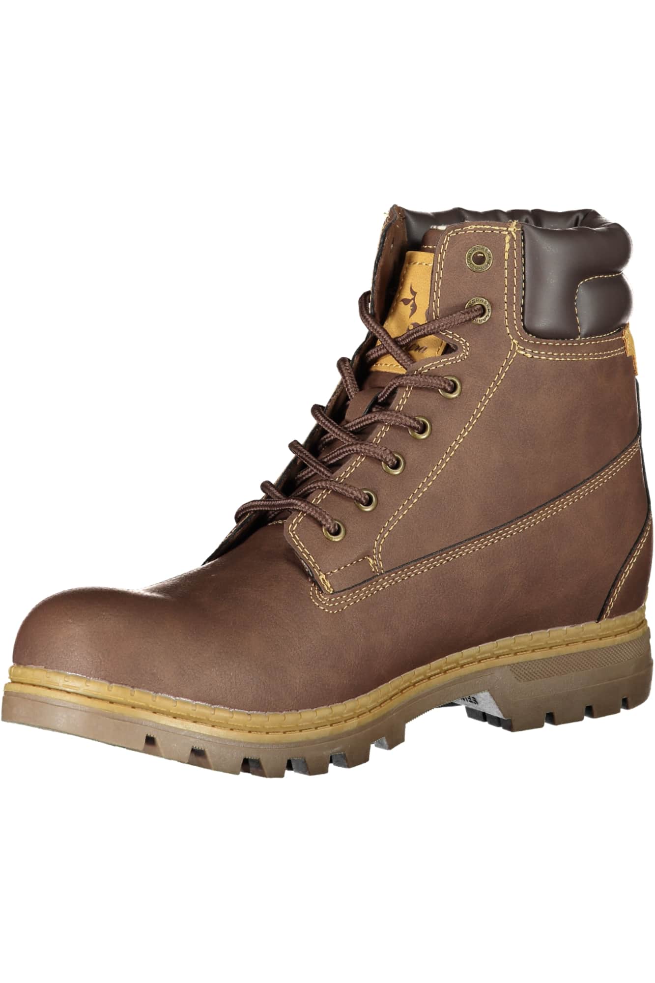 Carrera negro hombre bota calzado