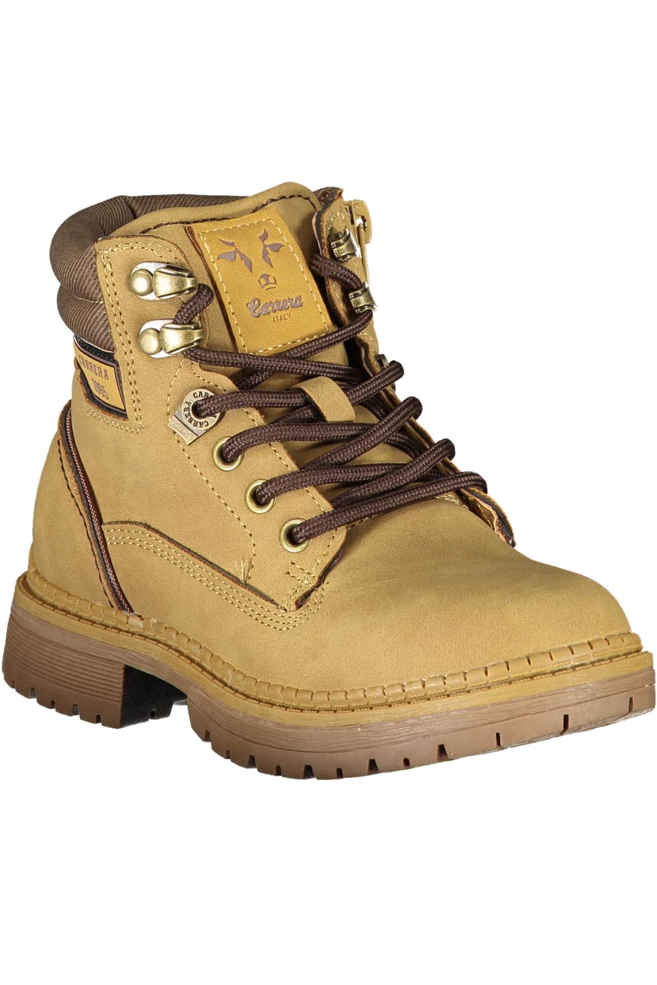 Carrera niños azul bota