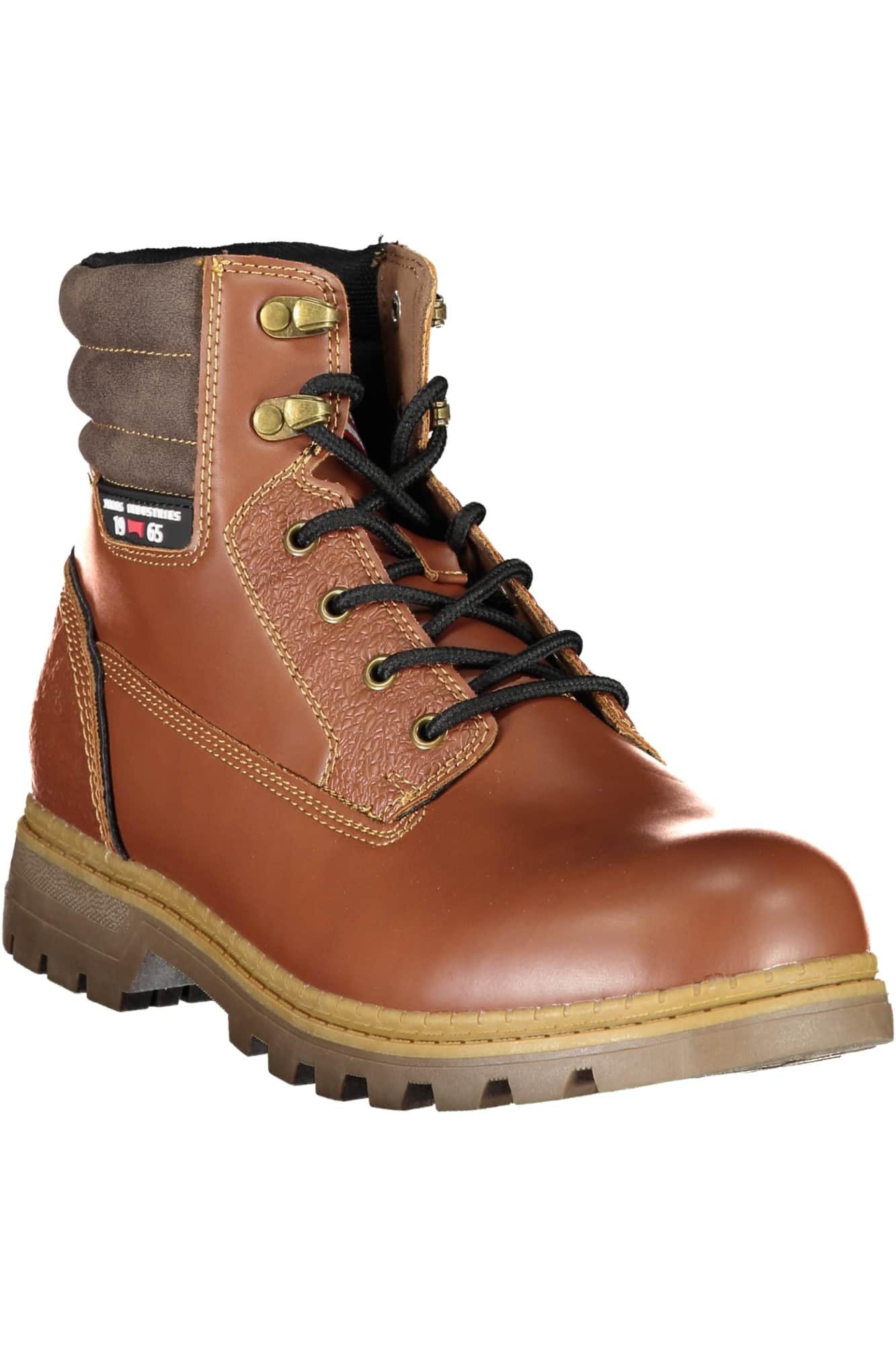 Carrera calzado hombre bota marrón