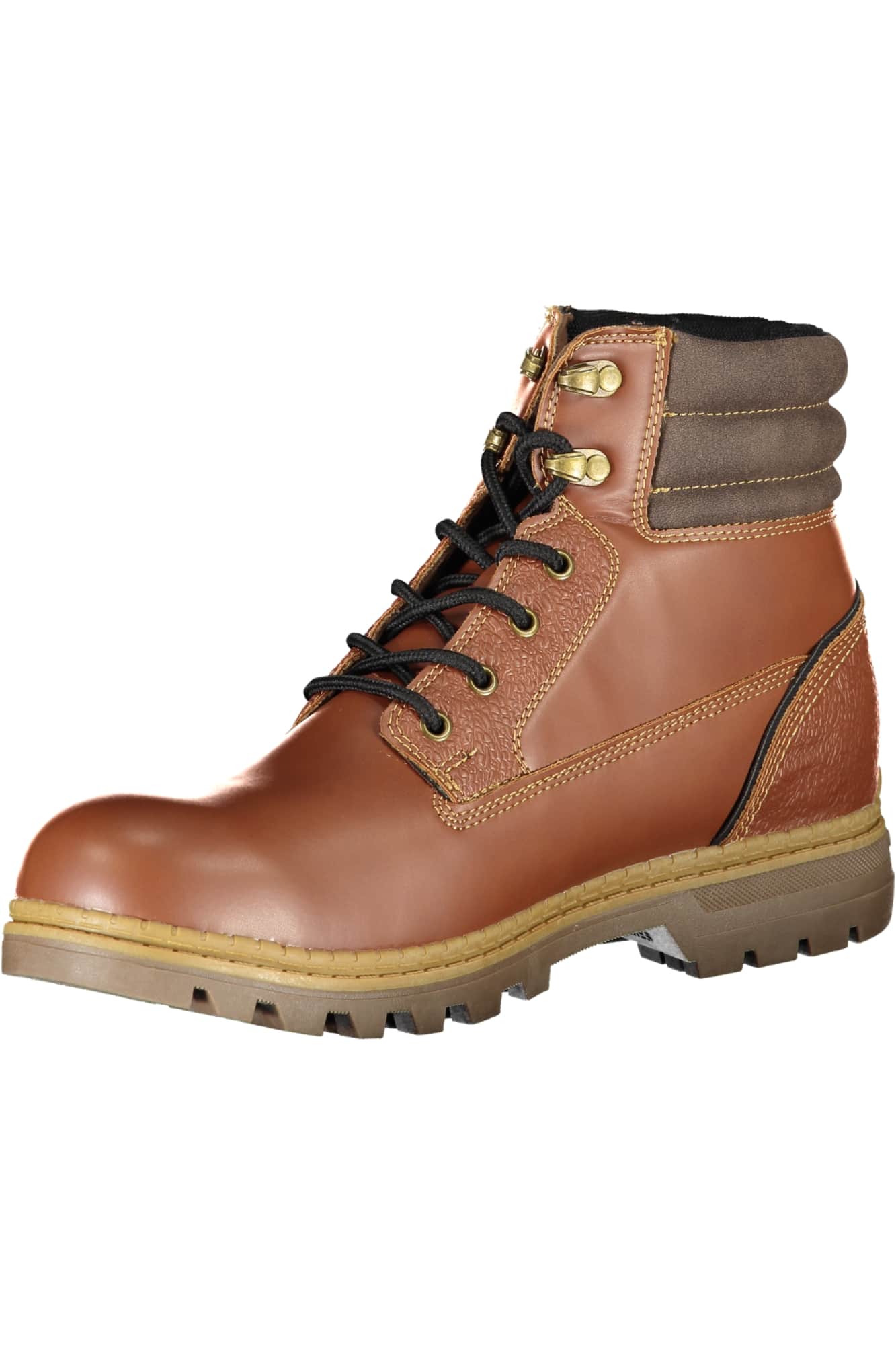 Carrera calzado hombre bota marrón