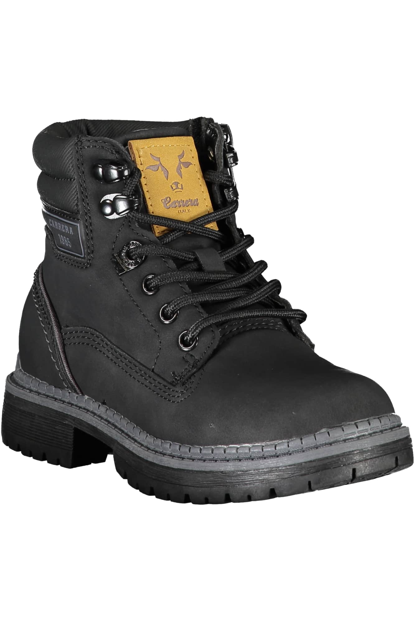Carrera niños azul bota