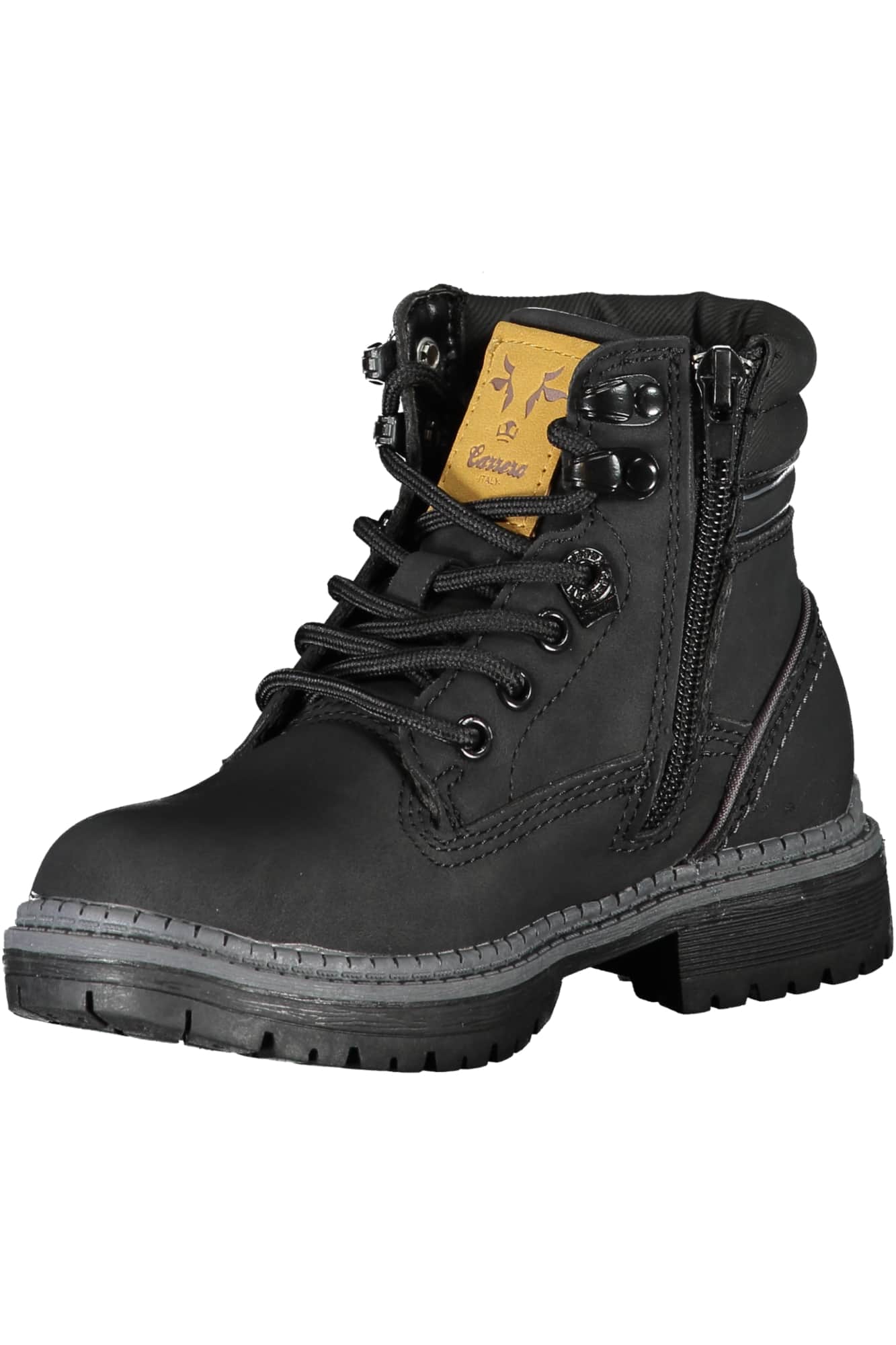 Carrera niños azul bota