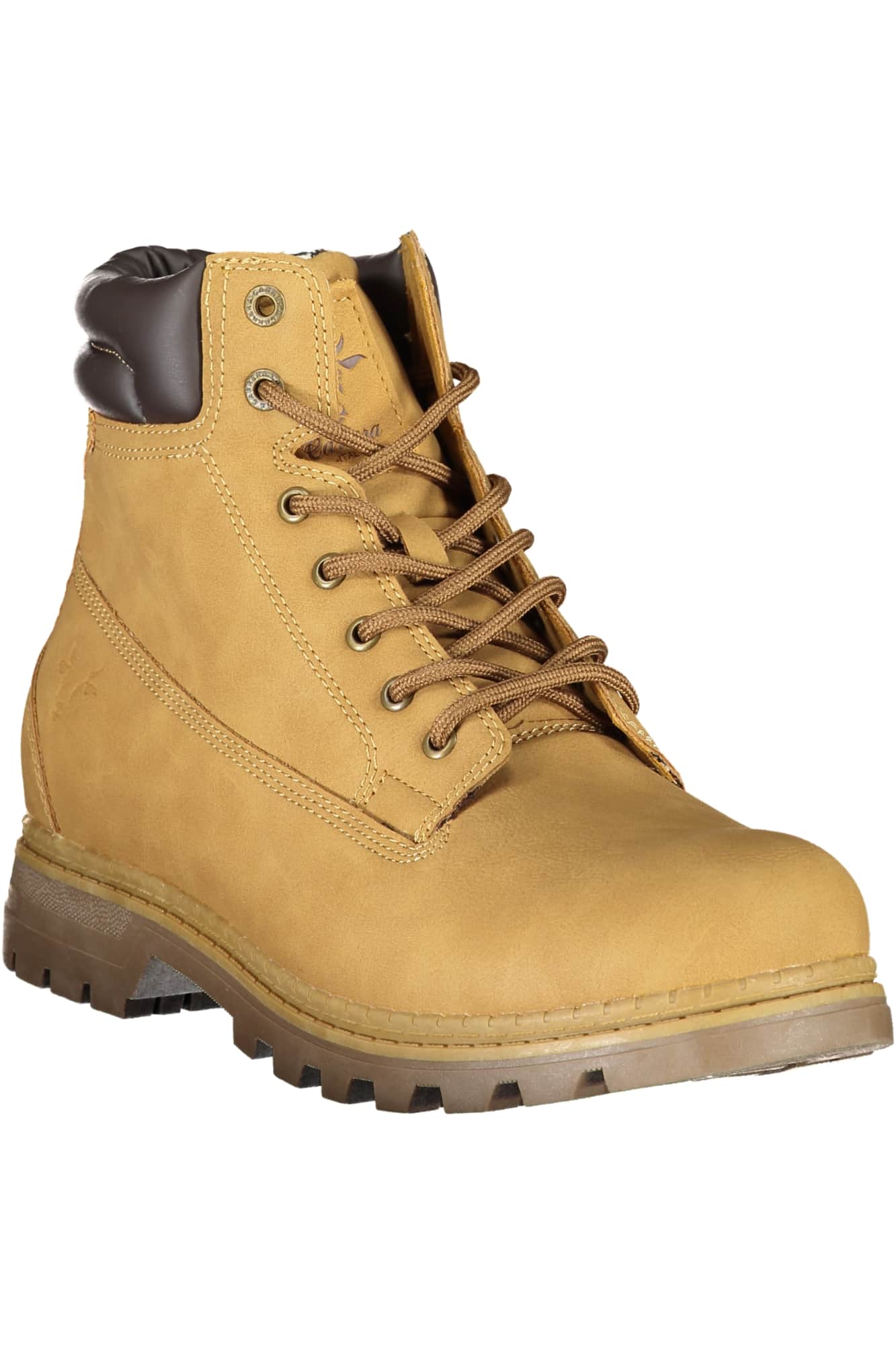 Carrera negro hombre bota calzado